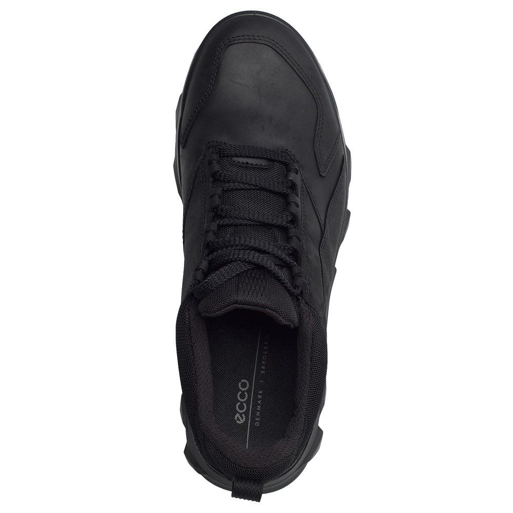 Ecco Mx Low Lea Herren Halbschuhe Sneaker Schnürschuhe 820314 02001 Sneaker Komfort