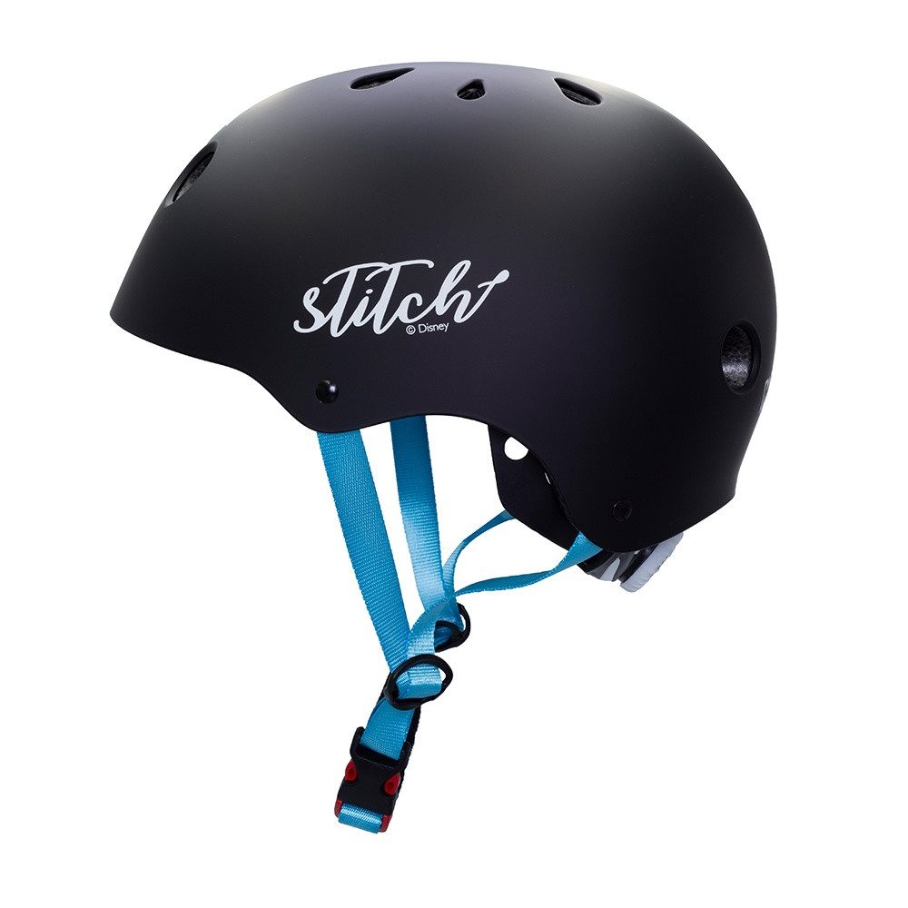 Seven Polska Kinderfahrradhelm Disney "Stitch – D100", M: 52-56 cm, Skater, Roller, Inliner