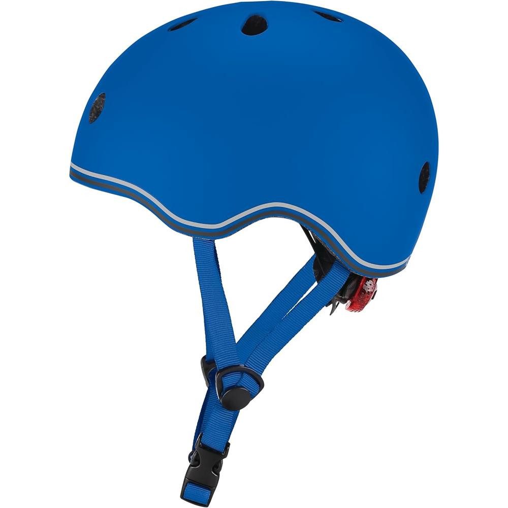 Globber Kinderhelm Helm GO-UP Lights XXS-XS (45-51cm) Skaterhelm Fahrradhelm, strapazierfähige Polycarbonat-Schale