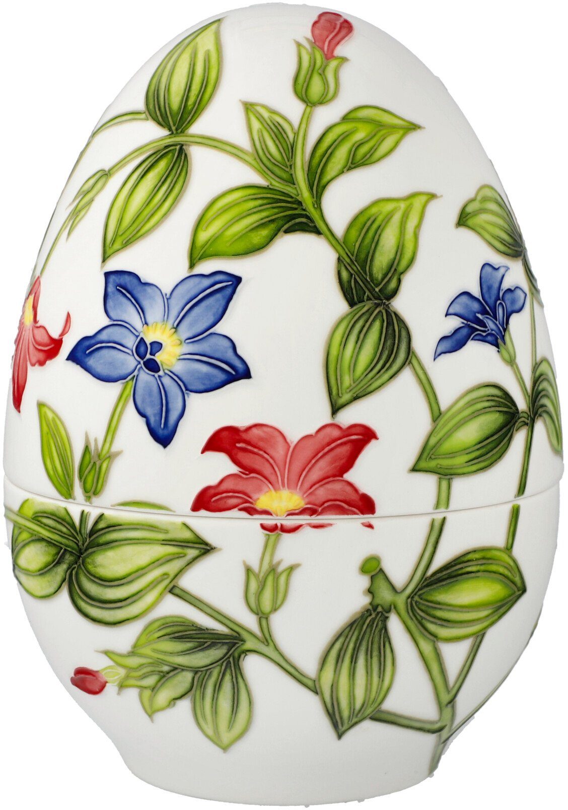 Goebel Osterei Bunte Blumenpracht (1 St), Ei-Dose aus Porzellan | Dekoeier