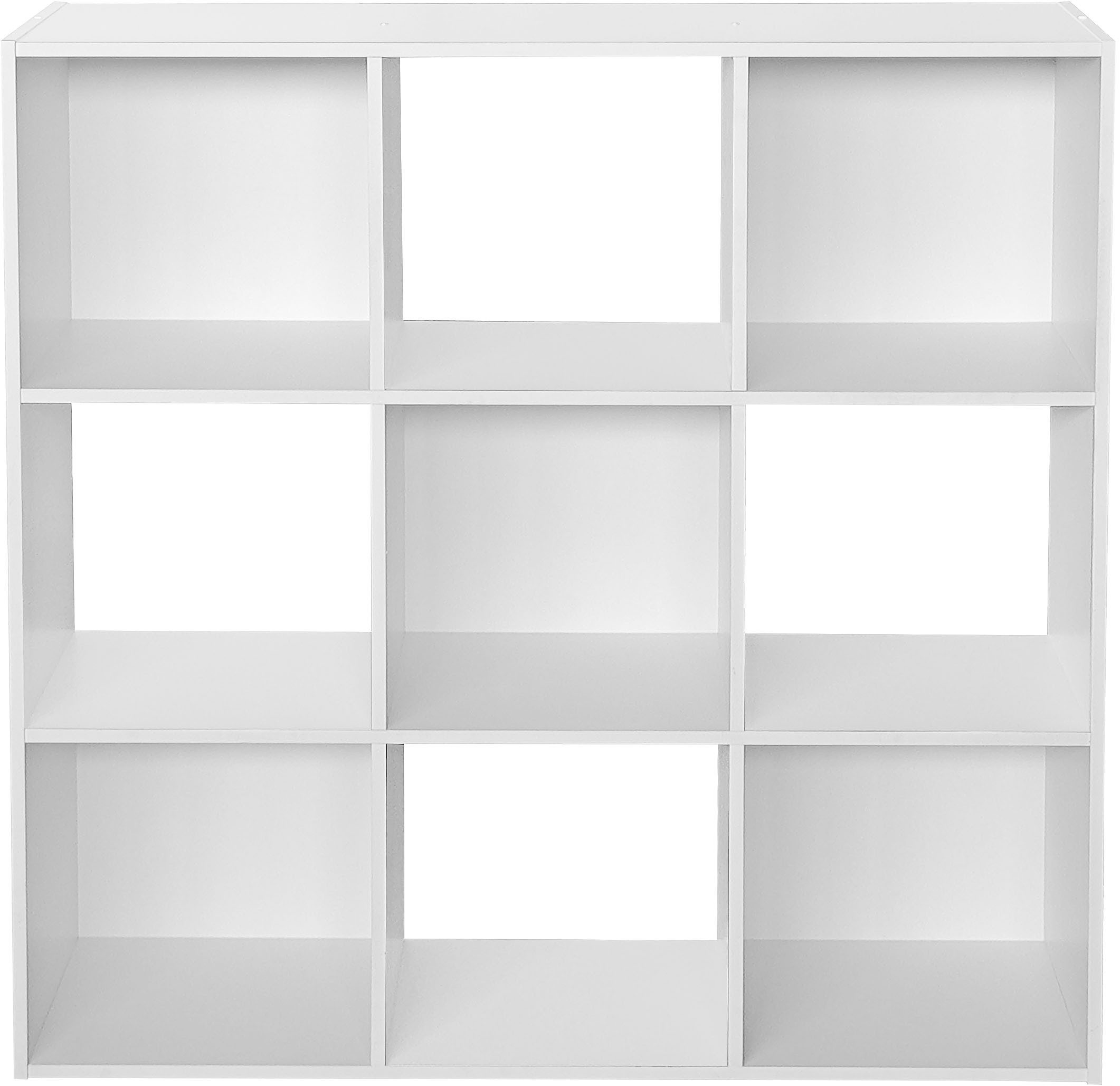Home affaire Aktenregal Nahuel, Bücherregal, Würfelregal im modernen Design, B 91 x H 91 cm