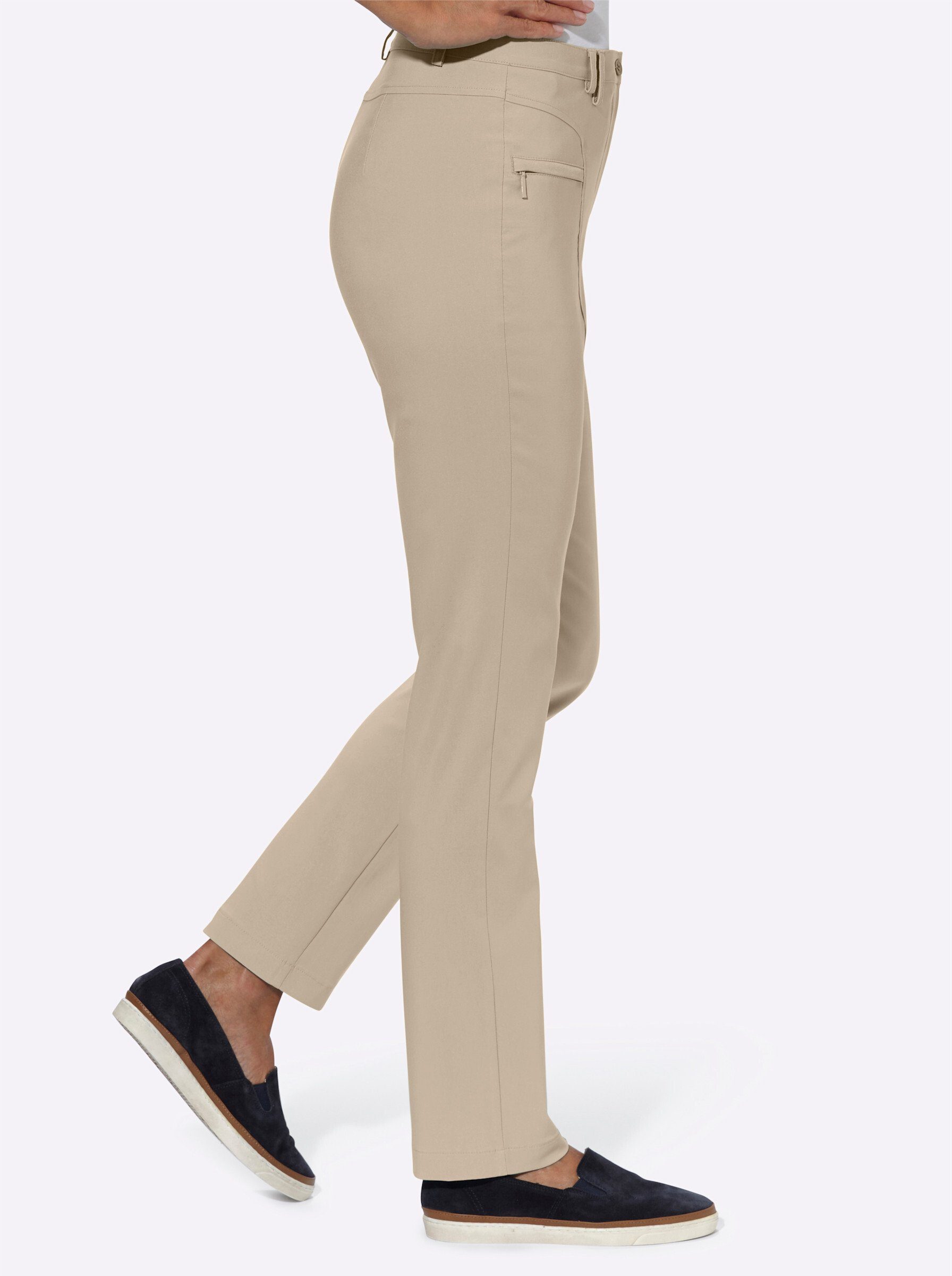 cm WEIDEN ca. Innenbeinlänge 77 beige Jerseyhose WITT