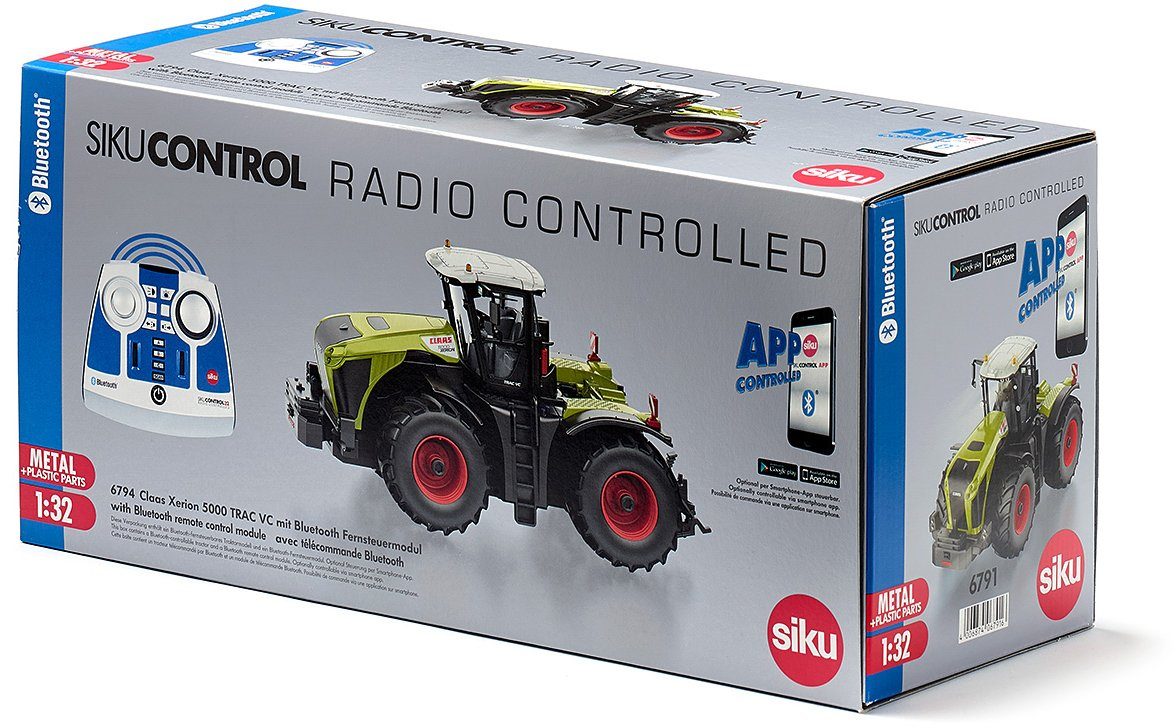 Siku RC-Traktor SIKU Control, Claas Xerion 5000 TRAC VC (6794), inkl. Bluetooth App-Steuerung