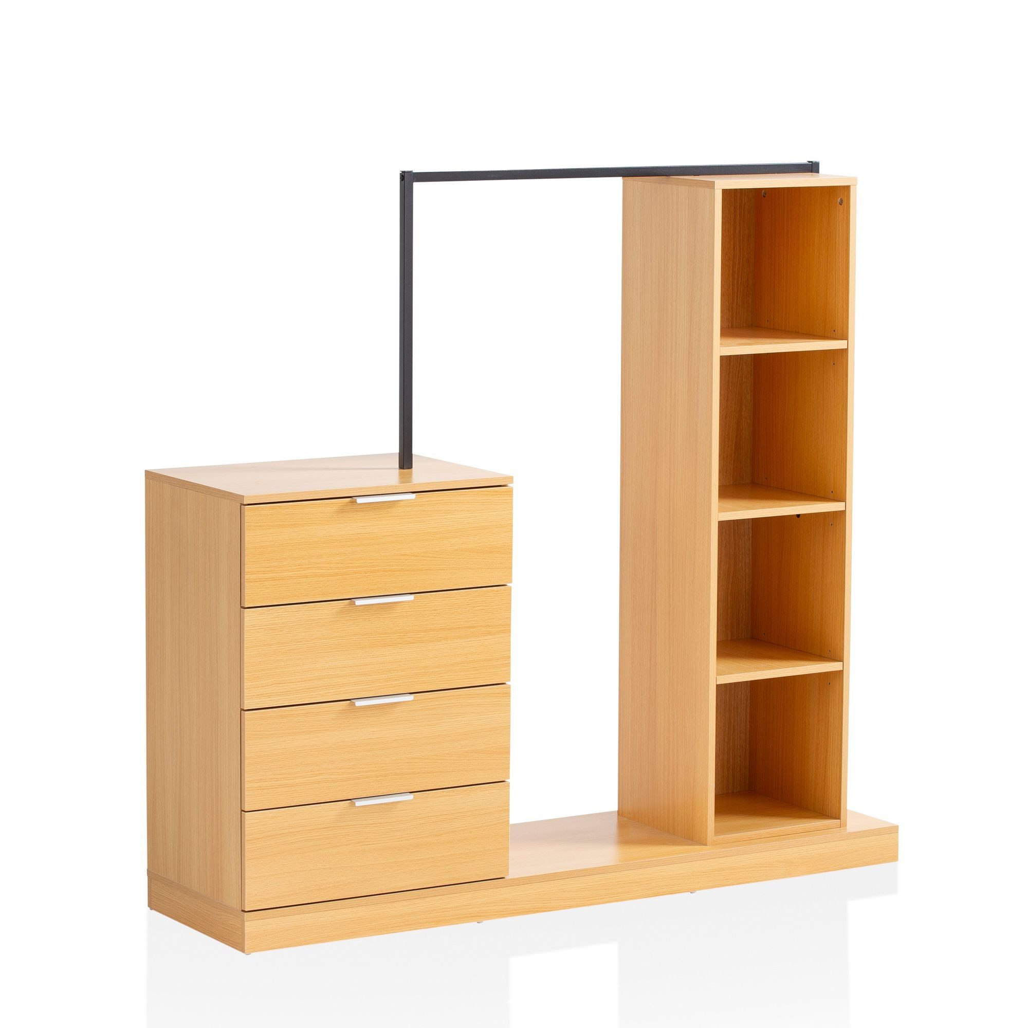 FINEBUY Garderobe FB100012 (Flurgarderobe mit Kommode günstig online kaufen