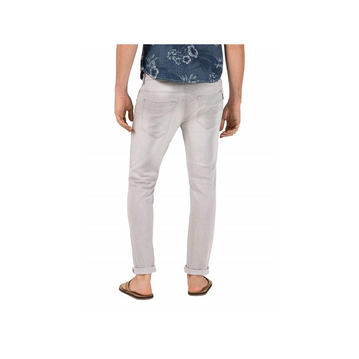5-Pocket-Jeans grau TIMEZONE (1-tlg)