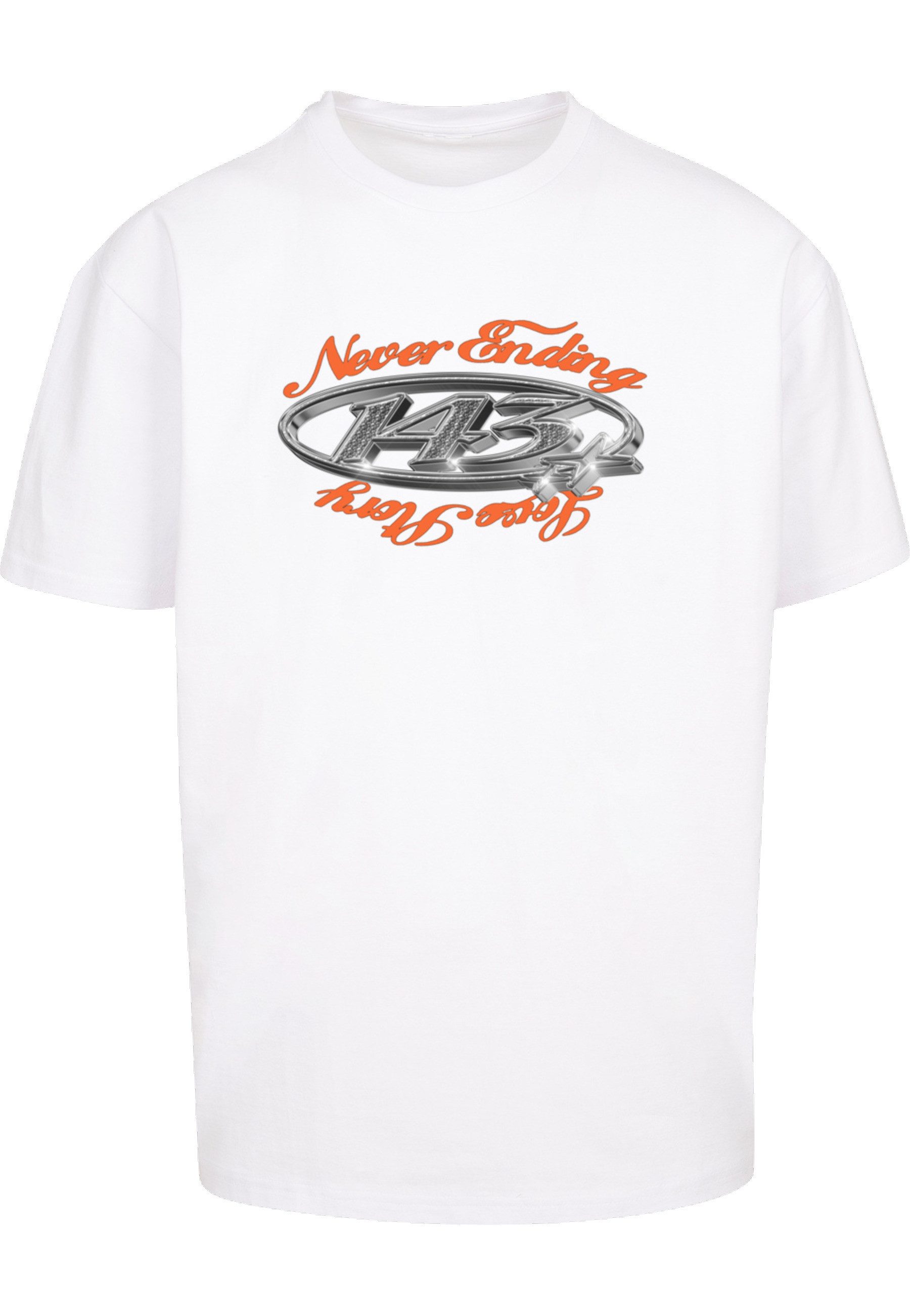 T-Shirt Upscale by Mister Tee Herren Never ending... Heavy Oversize Tee