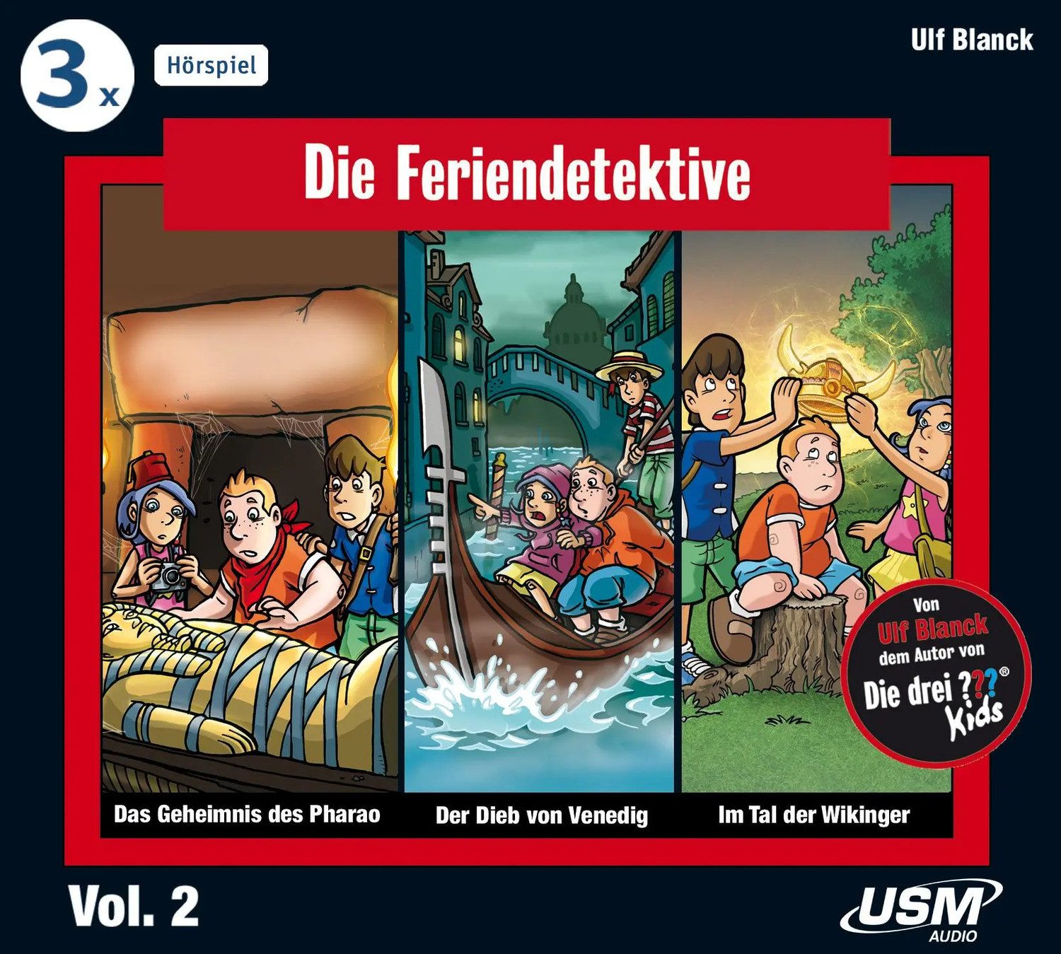 Hörspiel Die Feriendetektive Hörbox 2