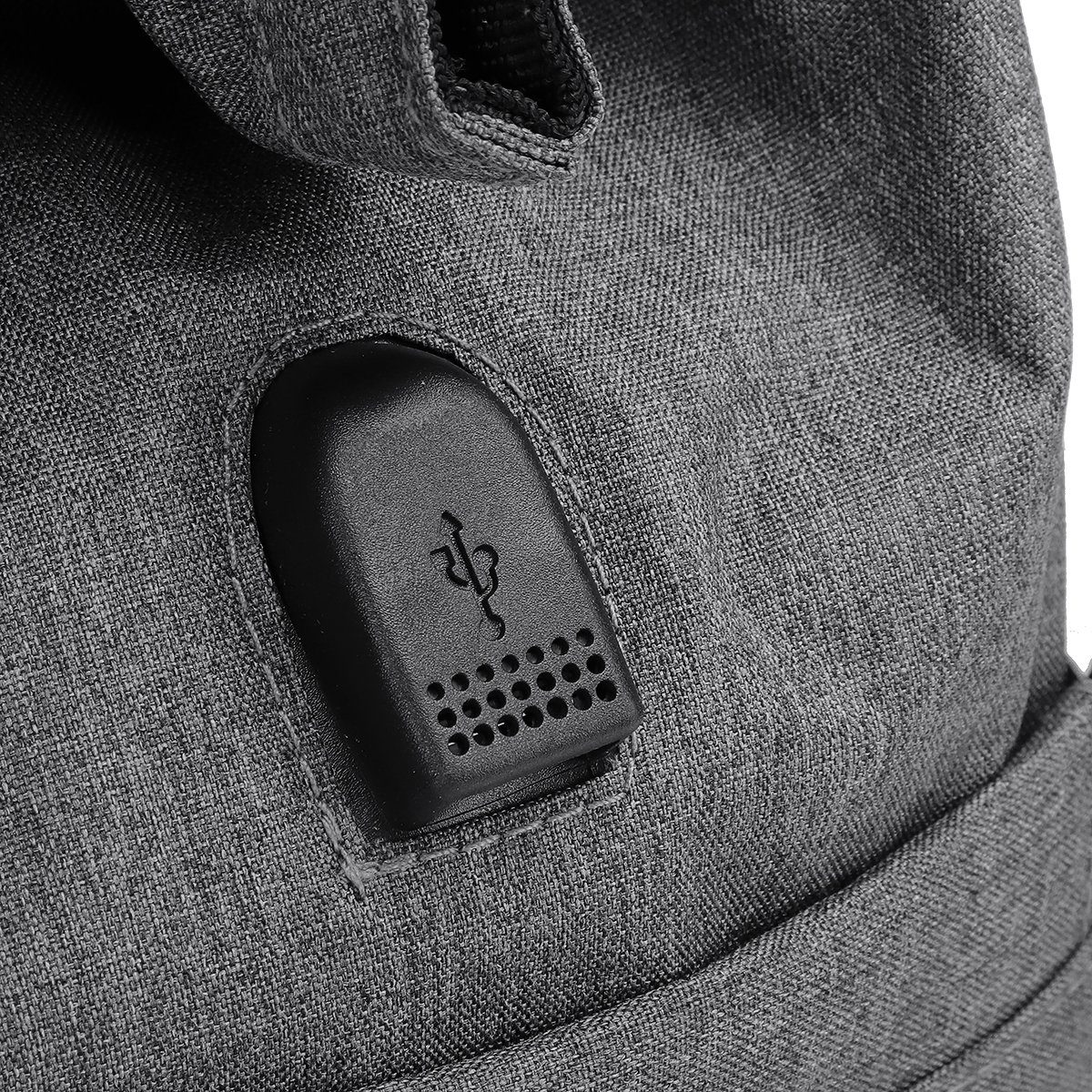 JOSEKO Rucksack Tasche Daypack: Praktisch & Modisch! (USB-Charger/USB-Ladestecker), Viele Fächer + Taschen, großer Stauraum, daily Backpack