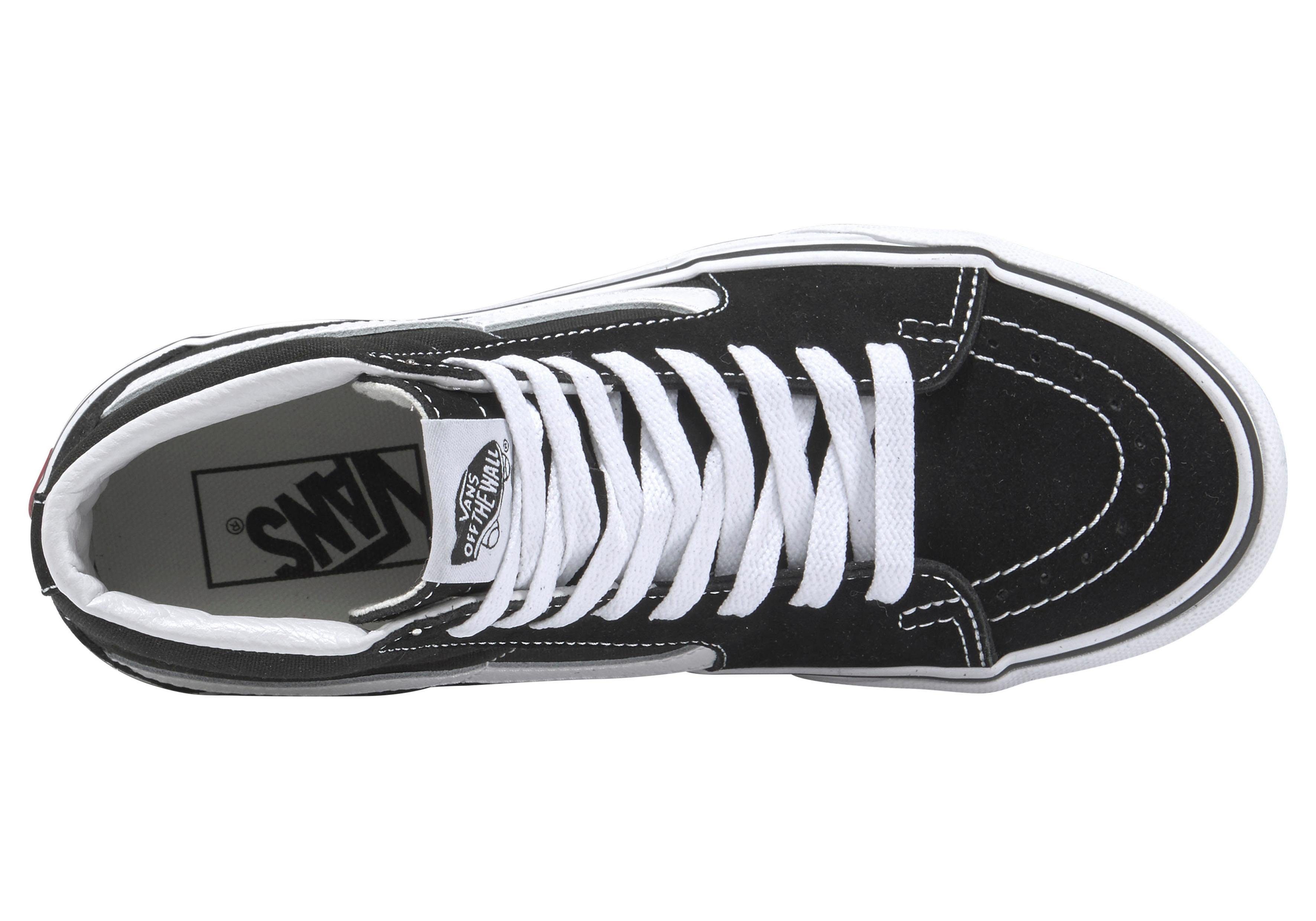 Vans UA SK8-Hi Platform 2.0 Plateausneaker aus textilem Canvas-Material