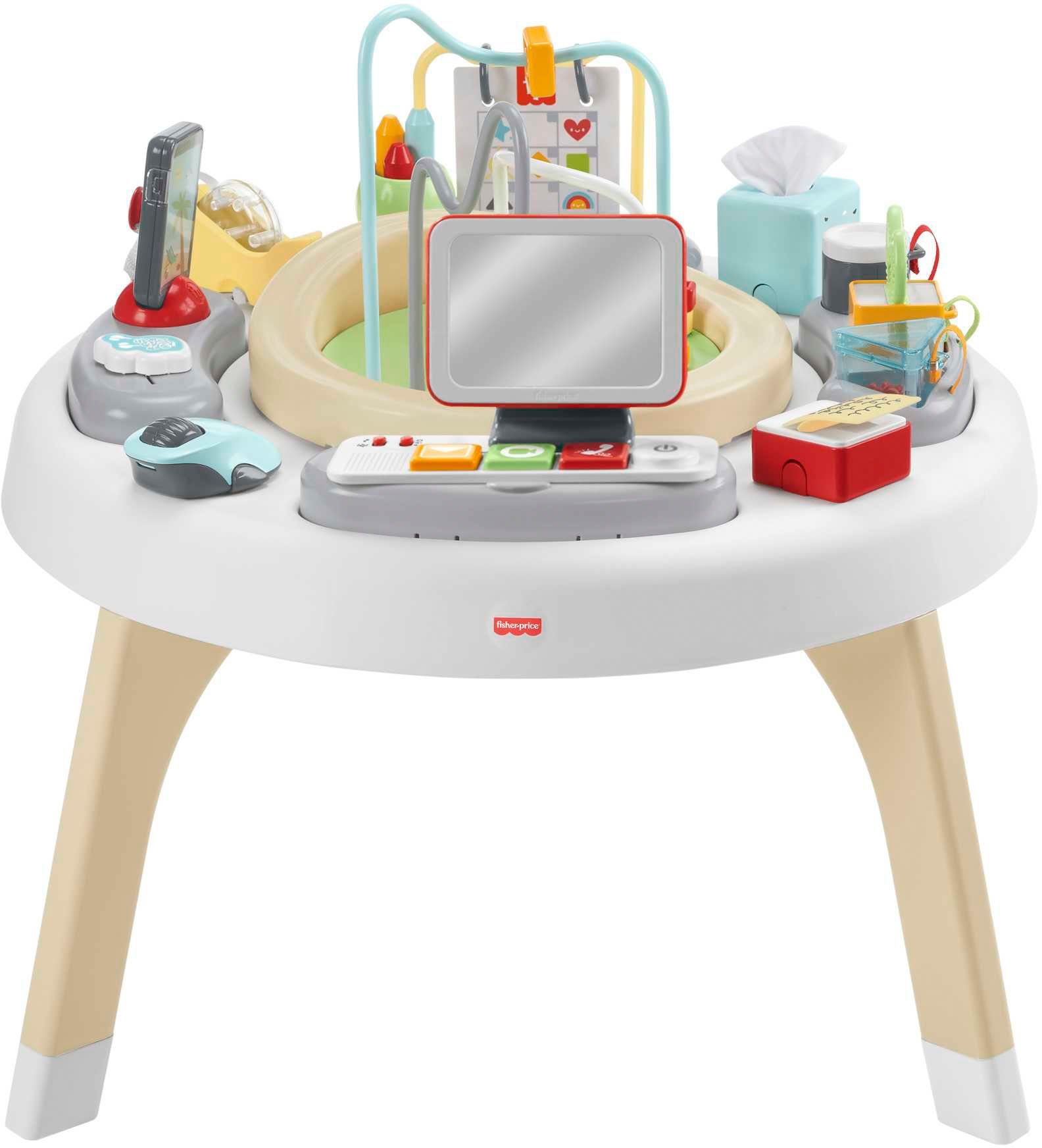 Fisher-Price® Spieltisch 2-in-1 Homeoffice Activity Center, mit Licht und  Sound