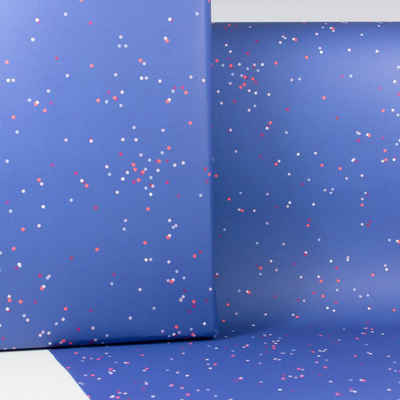 Bow & Hummingbird Geschenkpapier Geschenkpapier Confetti, 100% Recyclingpapier