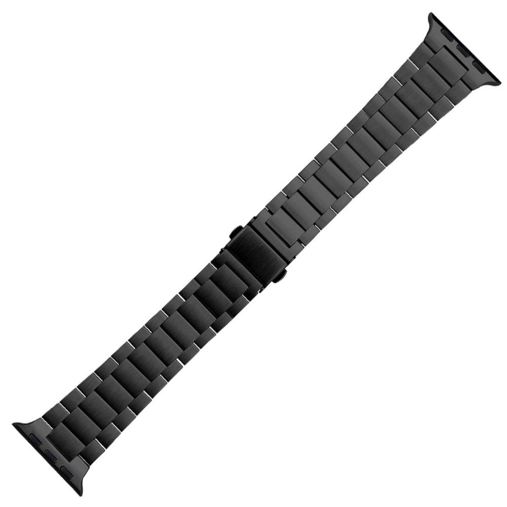 YSDYM Smartwatch-Armband Schwarz apple 5 watch 6 mit 7 41mm,Metall SE Watch 38mm Armbänder iWatch für Armband Apple Serie 4 Uhrenarmband, Kompatibel 40mm 41mm, armband 7