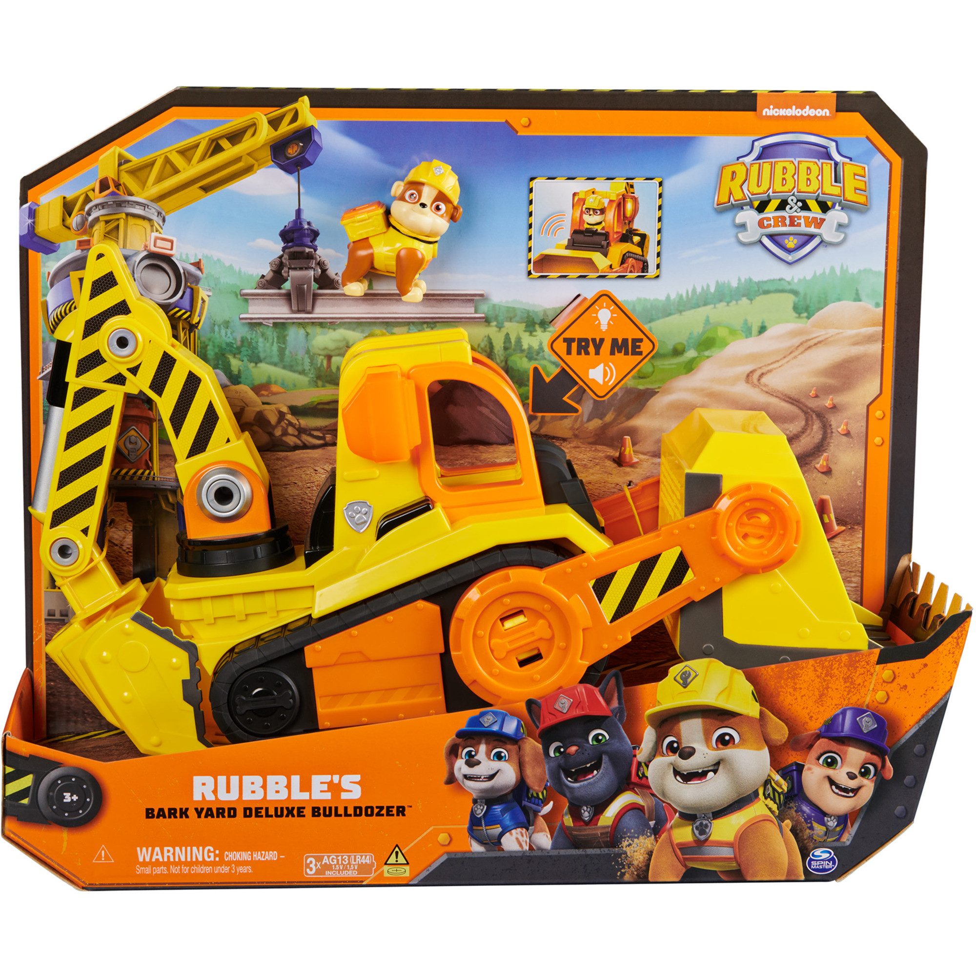 PAW PATROL Spielwelt Spin Master Rubble & Crew - Großes