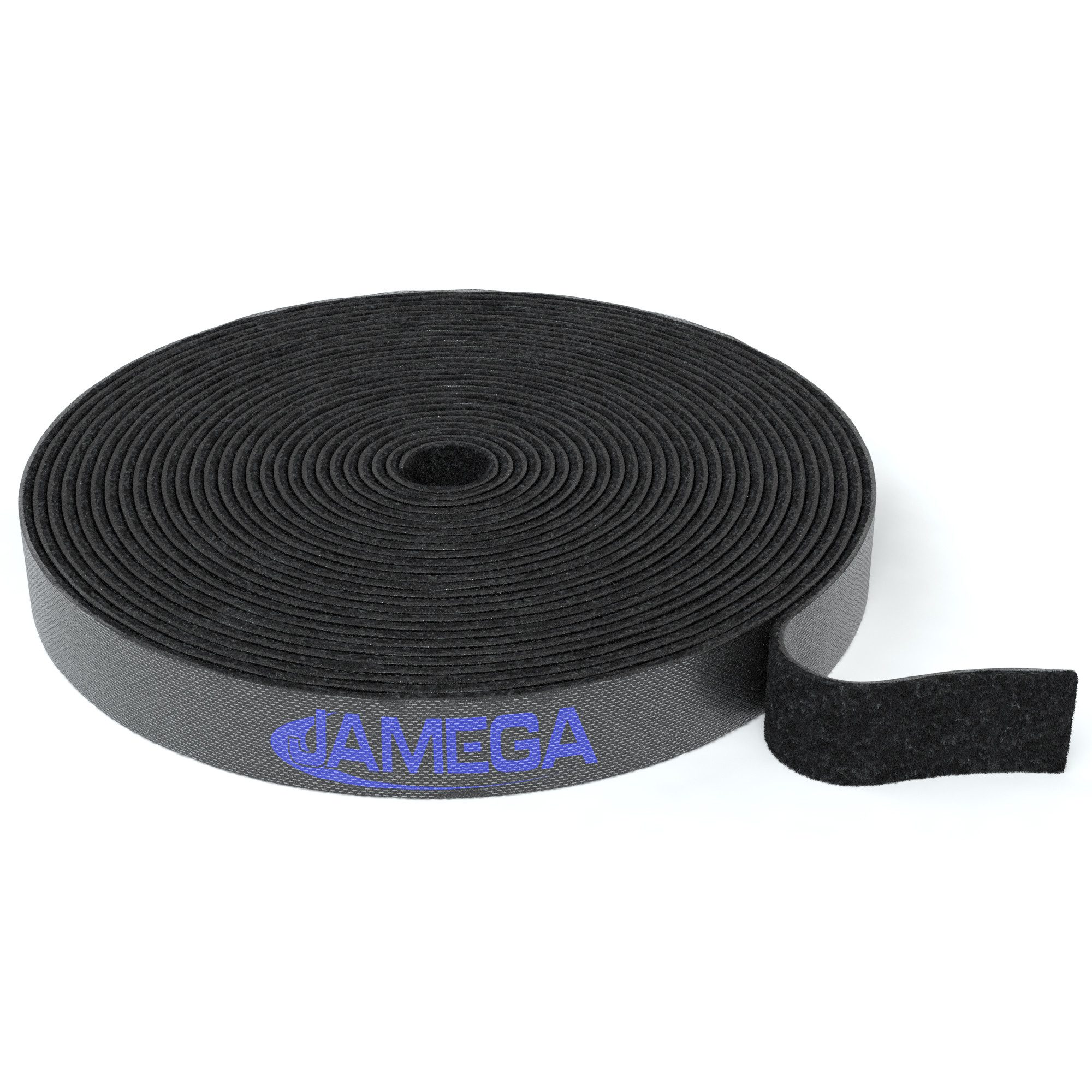 JAMEGA Kabelbinder Klett-Kabelbinder Klettband Rolle wiederverwendbar Klettverschluss