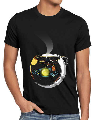 style3 Print-Shirt Herren T-Shirt Space Cup tee milchstraße galaxie