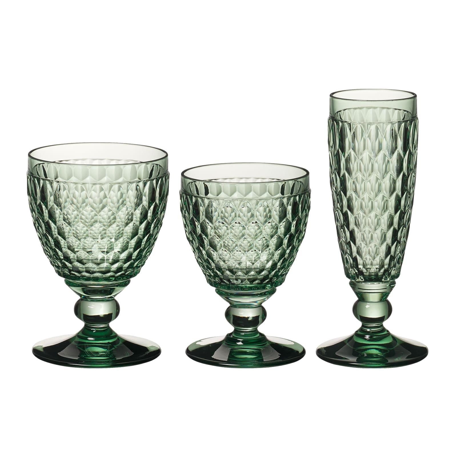 Villeroy & Boch Gläser-Set Boston Coloured Wein- & Sektgläser 12er Set, 12-tlg., Glas
