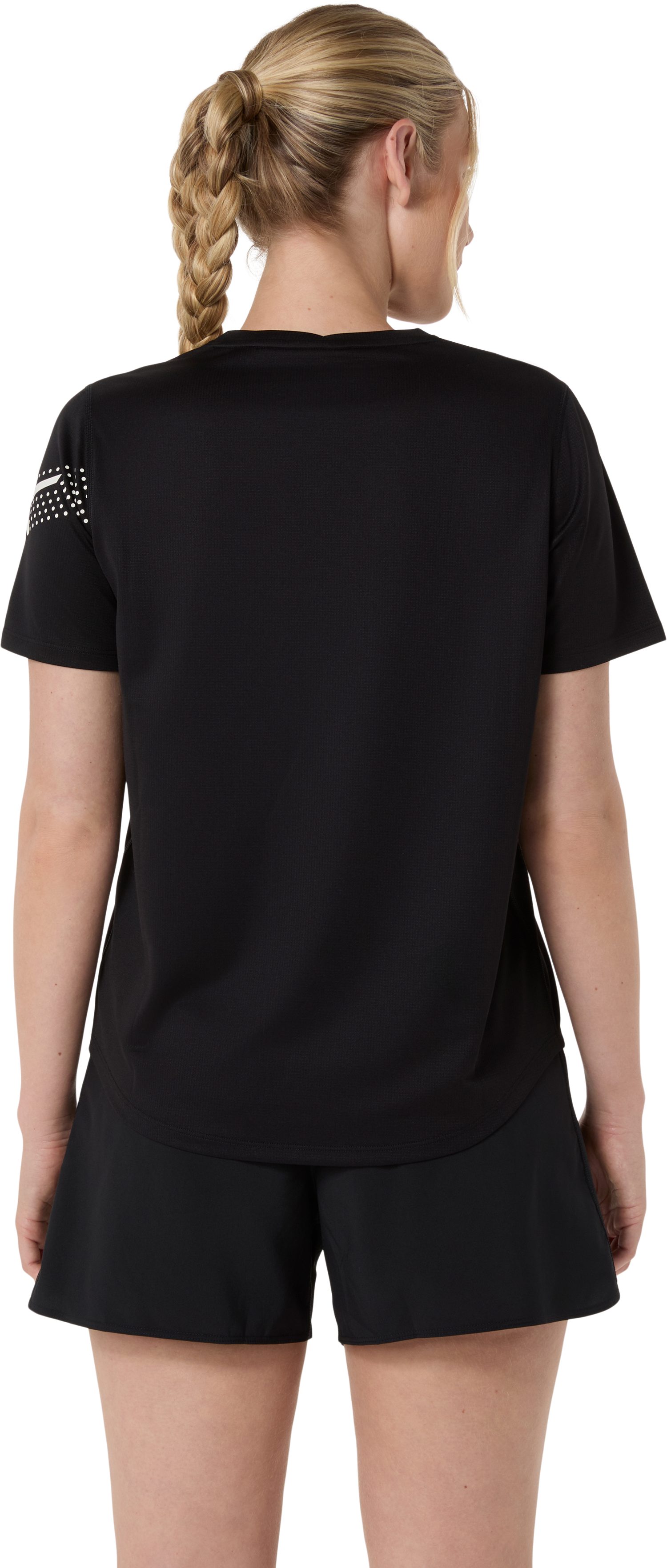 Asics Laufshirt ICON SS TOP mit Kasane-Faltung im Nackenbereich, schnell trocknend