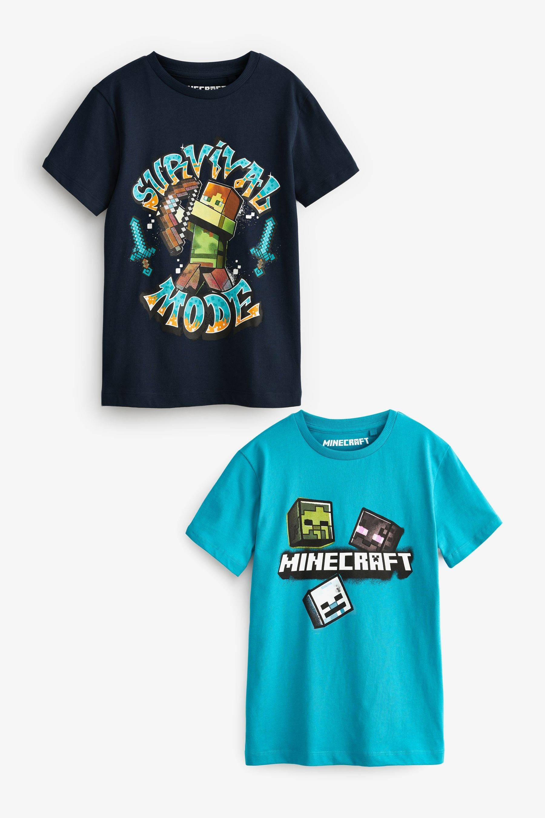 Kinder Shirts Next T-Shirt Lizenziertes T-Shirt im 2er Pack (2-tlg)