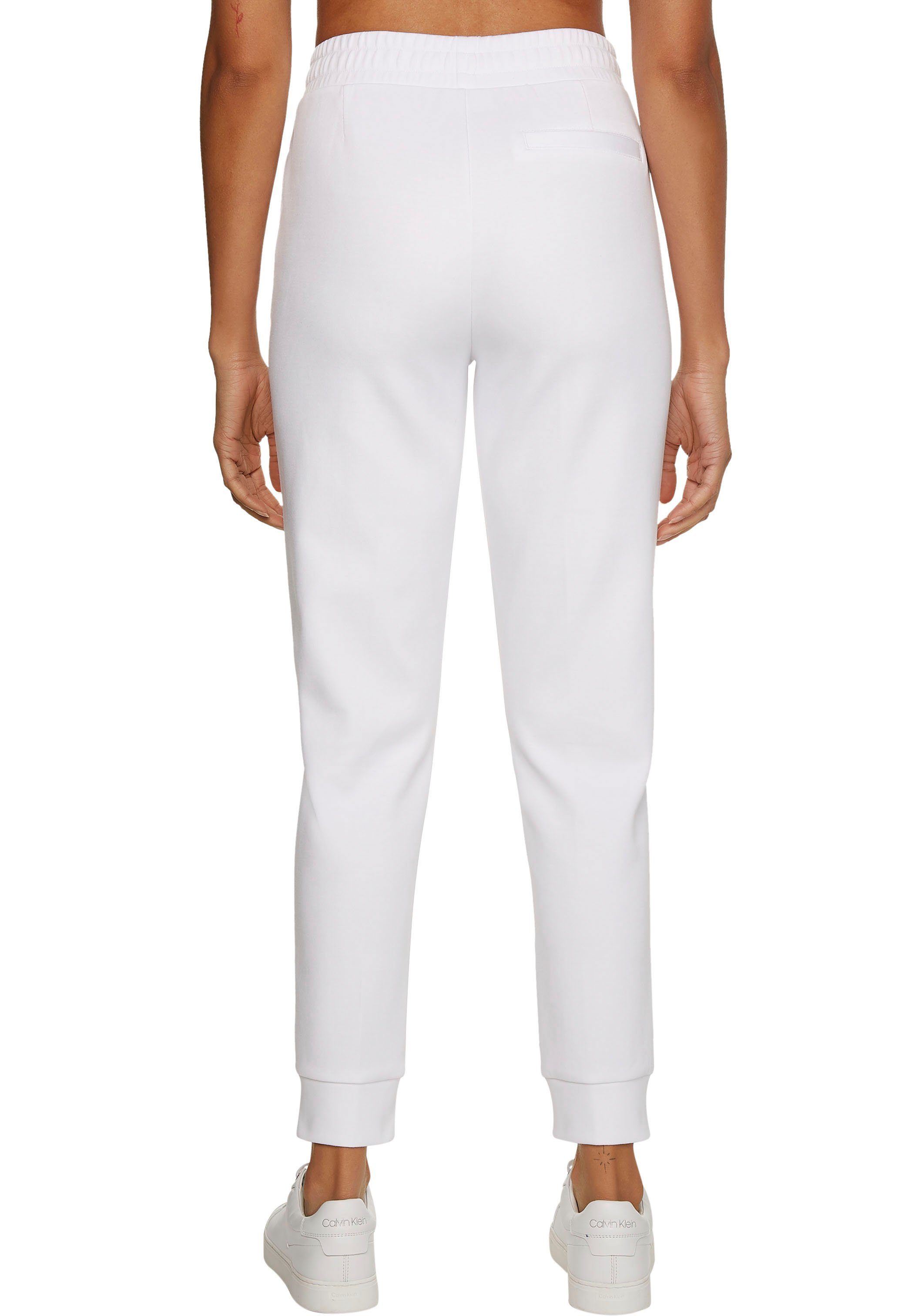Calvin Klein Sweathose mit kontrastfarbenem White Logo Bright Calvin Klein