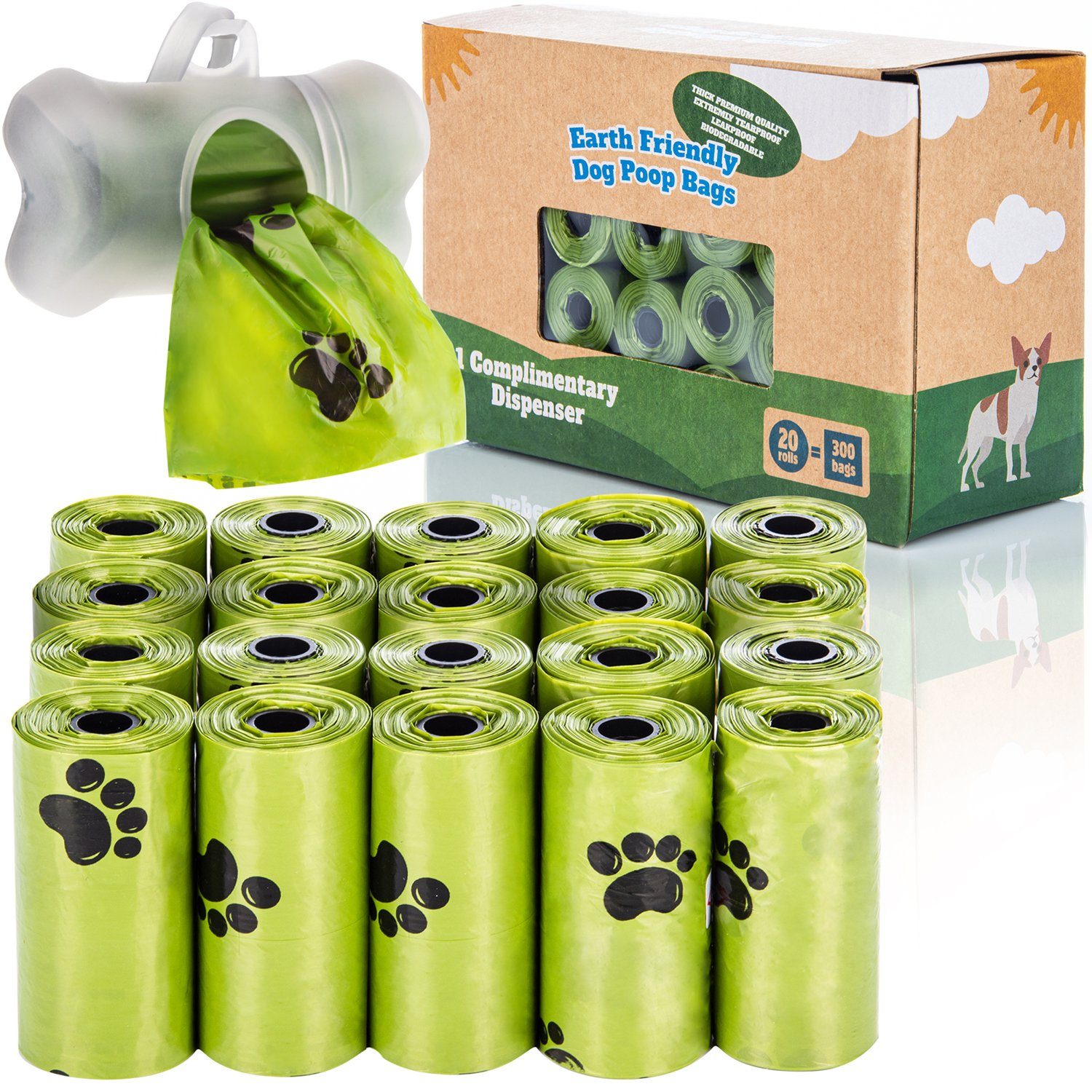 all Pets United Hunde-Geschirr Hundekotbeutel, Kompostierbare Kotbeutel, Bi günstig online kaufen