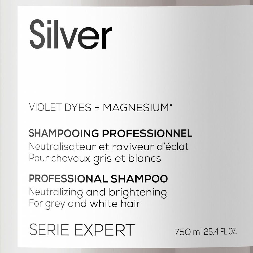 L'ORÉAL PROFESSIONNEL PARIS Silbershampoo Serie Expert Silver Shampoo 500 ml