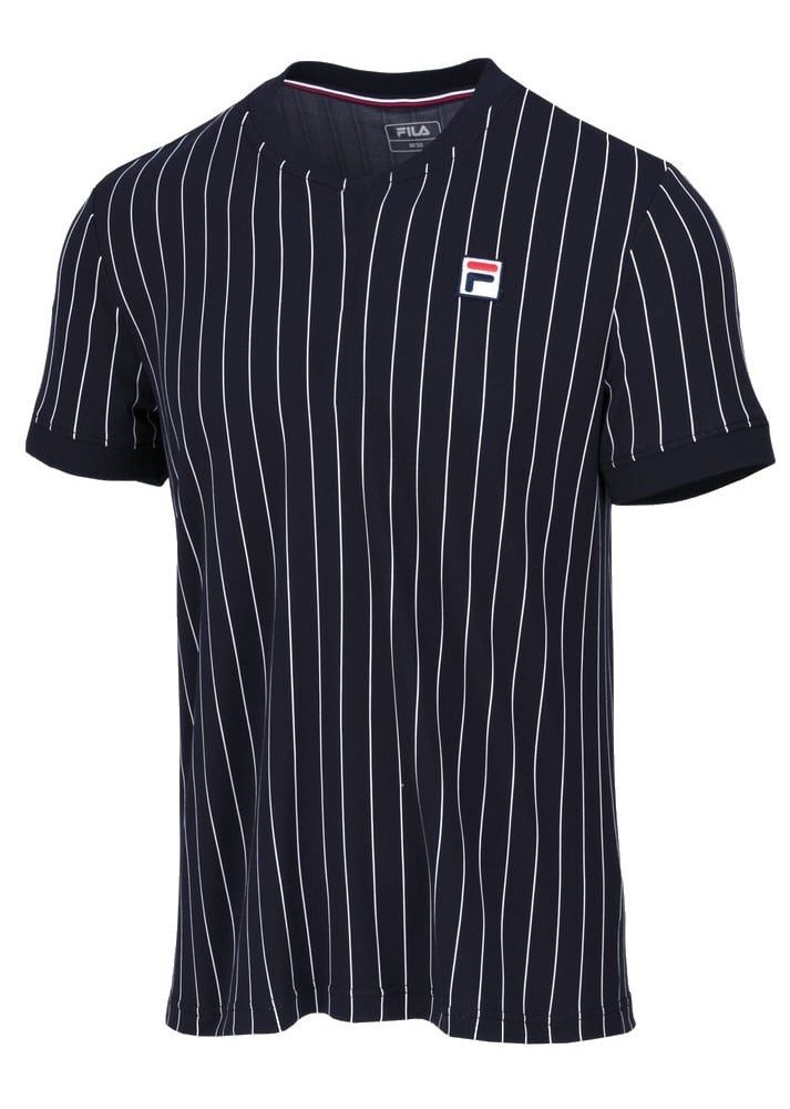 Fila T-Shirt Stripes navyblau/weiss Herren günstig online kaufen