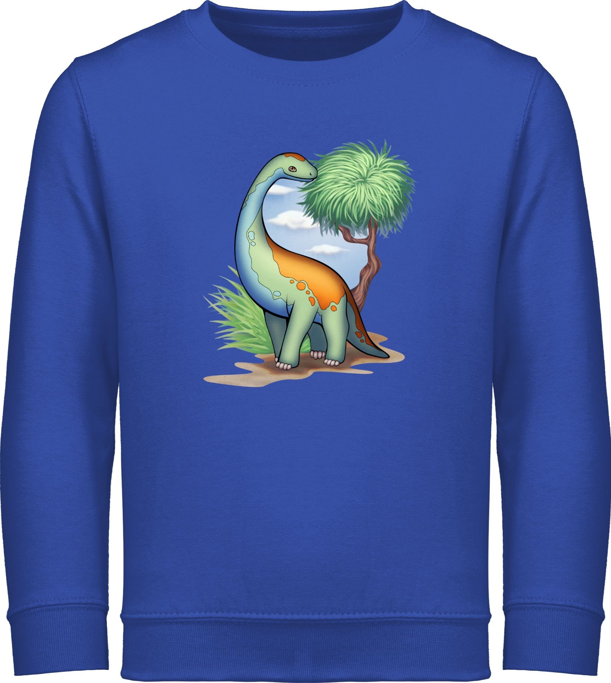 Sweatshirt Dino - Langhals