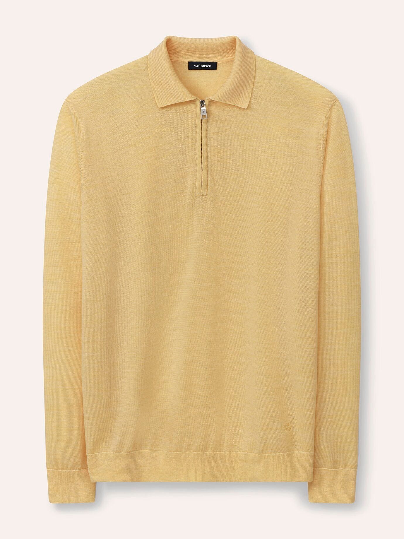 Walbusch Polokragenpullover Polo Pullover Merino Extrafein