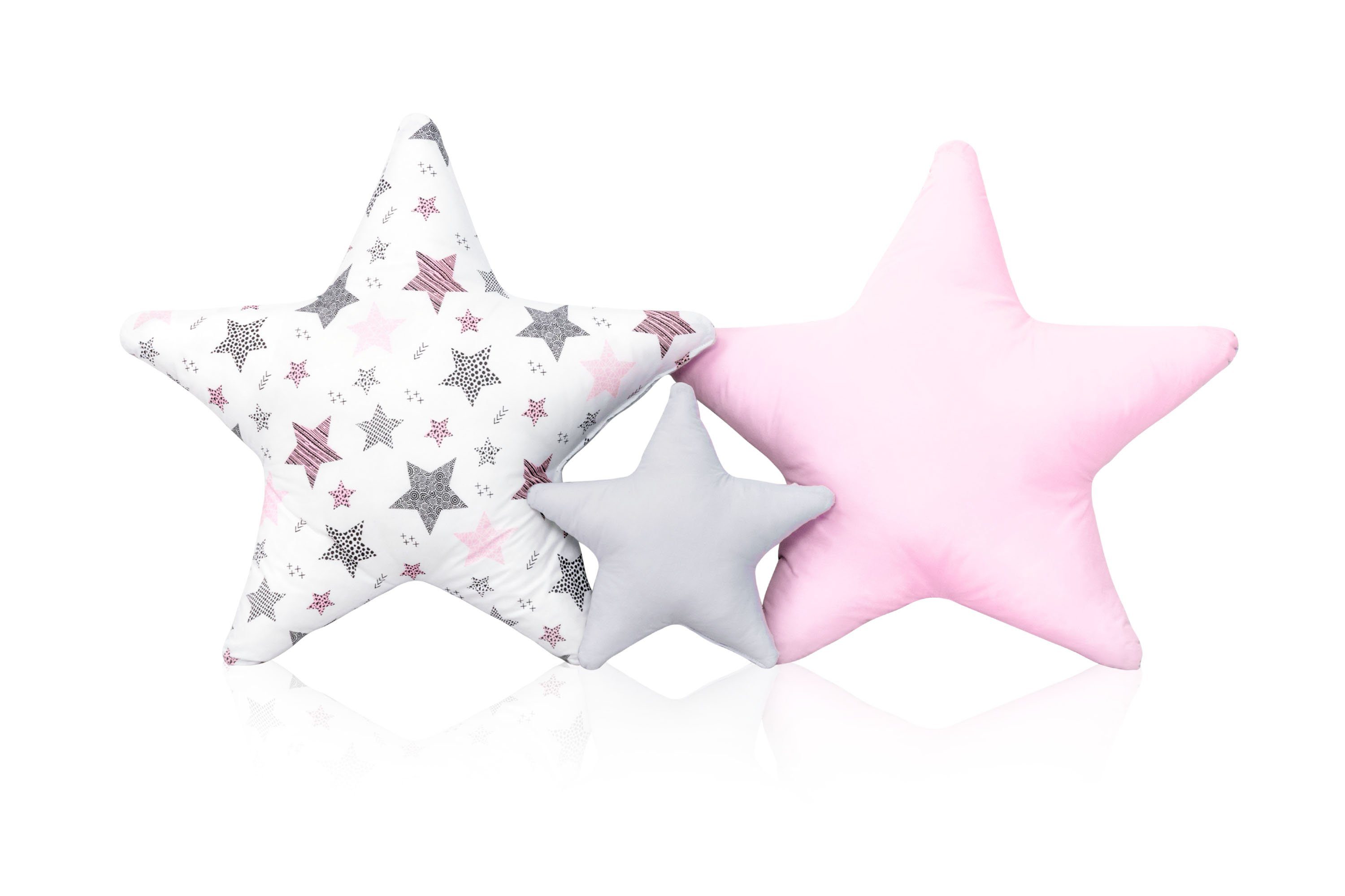 Amilian Dekokissen 3er Set Kuschelkissen - Sternkissen mit Füllung - Bodenkissen. Reduzierter Preis € 29,99. Unverbindliche Preisempfehlung € 49,99