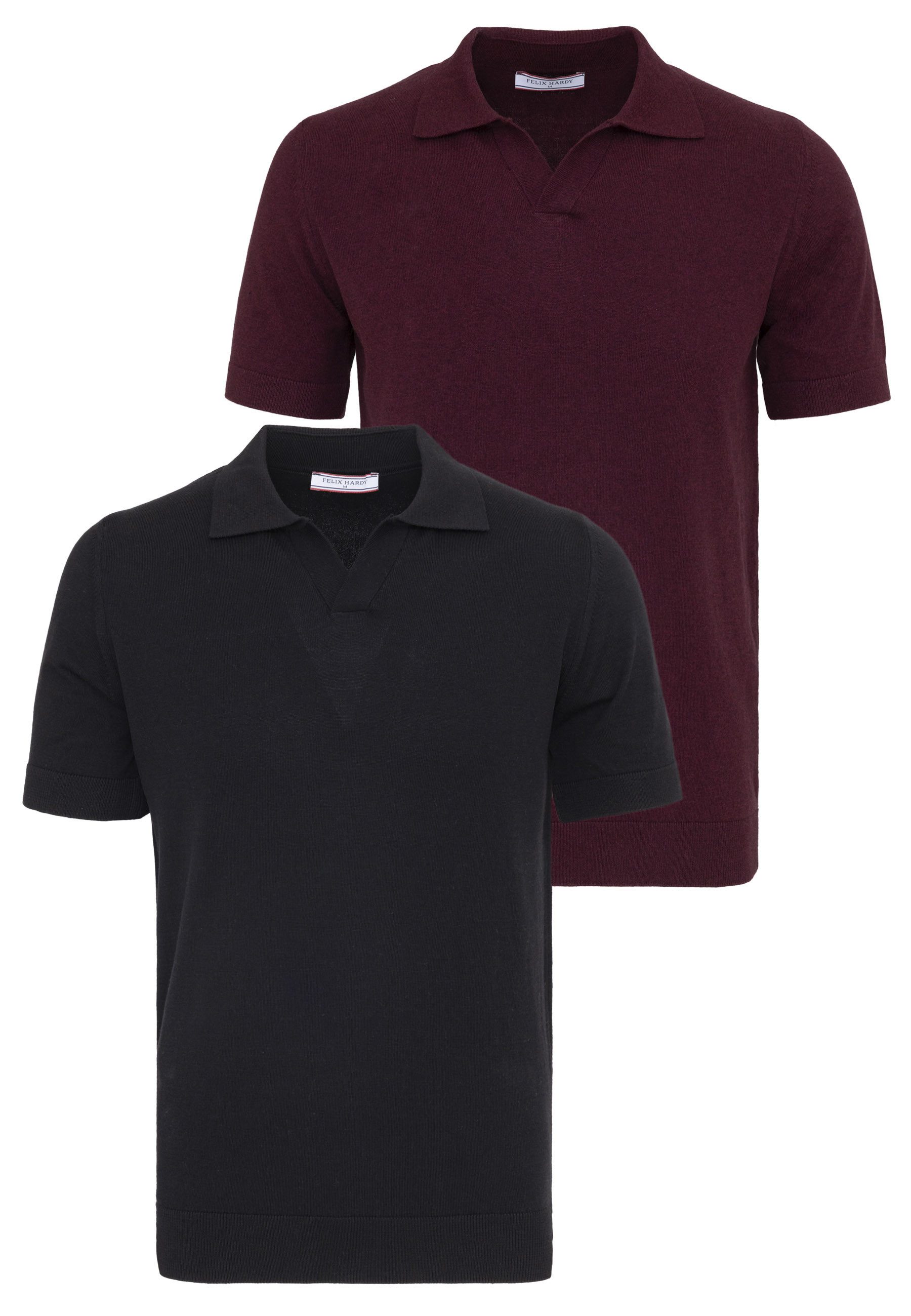 Felix Hardy Poloshirt Polo Shirt Kurzarm 2er-Pack