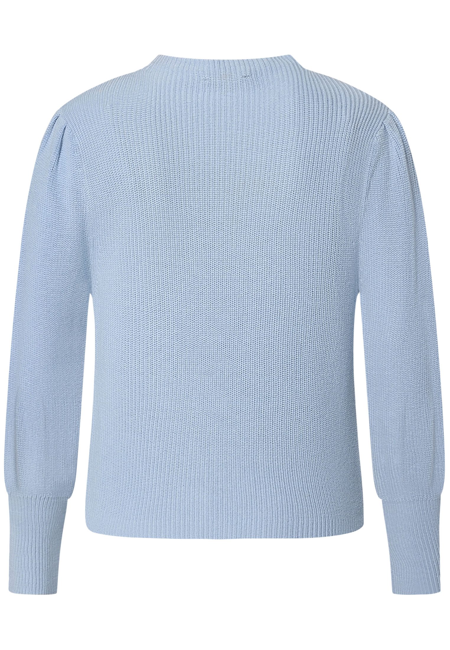 Zero Strickpullover Damen mit Ballonärmeln (1-tlg) Plain/ohne Details