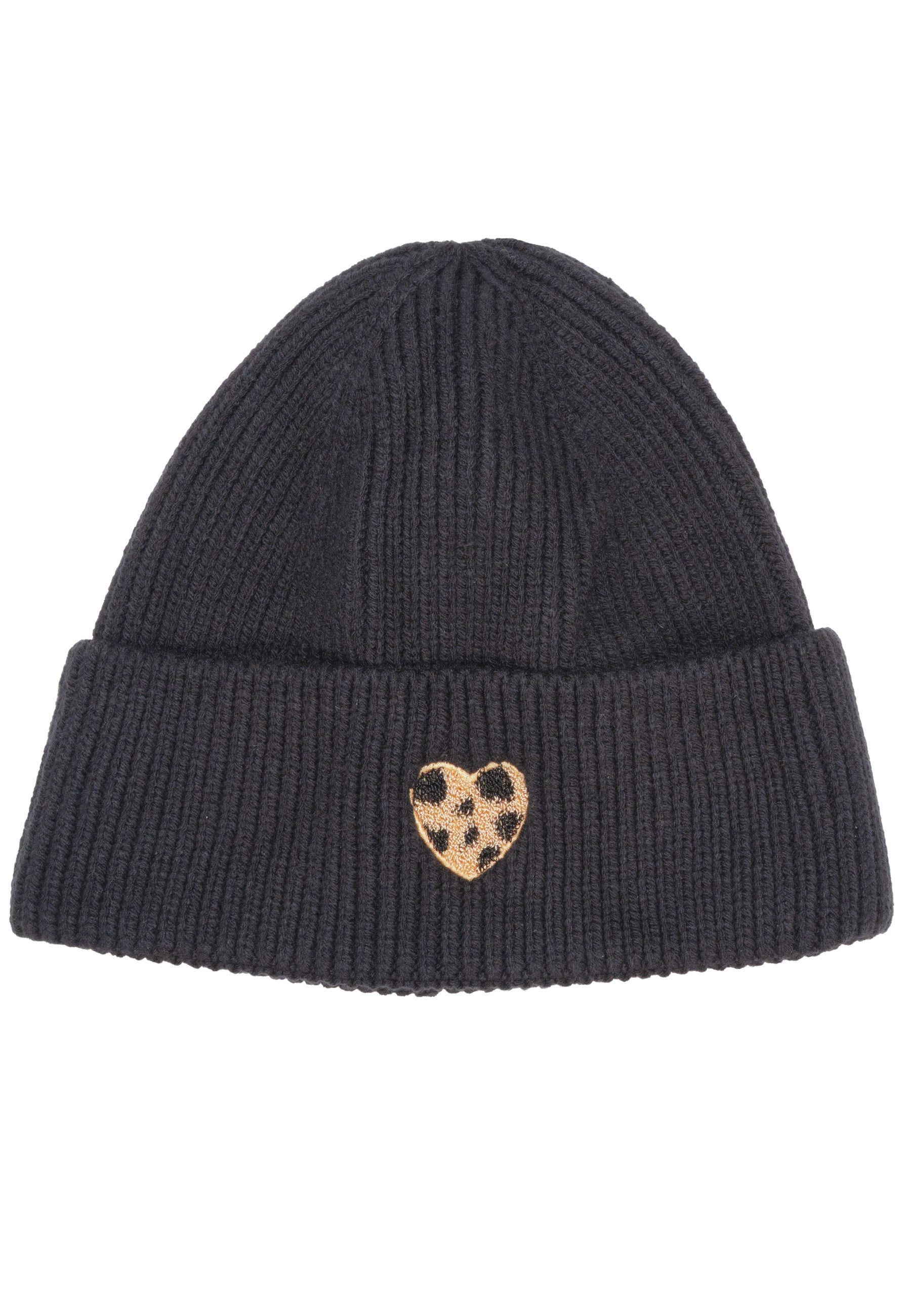 Seasons of April Strickmütze ZOE (1-St) Damen Mütze mit Herz – Beanie Stric günstig online kaufen