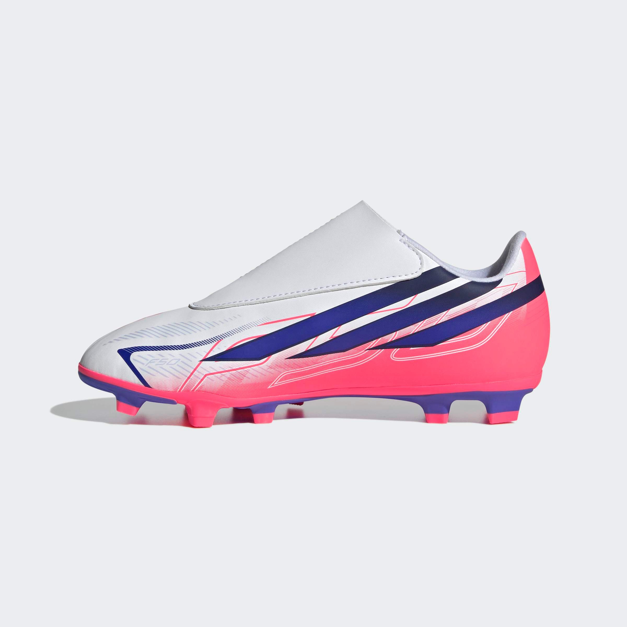 adidas Performance F50 HYPERFAST CLUB KIDS, KLETTVERSCHLUSS, FESTE BÖDEN/MULTI GROUND Fußballschuh für viele verschiedene Böden geeignet, für Jugendliche & Kinder