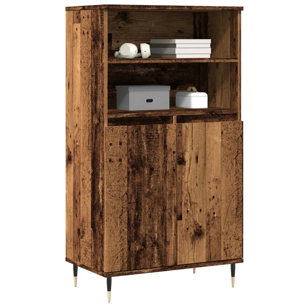 vidaXL Highboard Highboard Altholz-Optik 60x36x110 cm günstig online kaufen