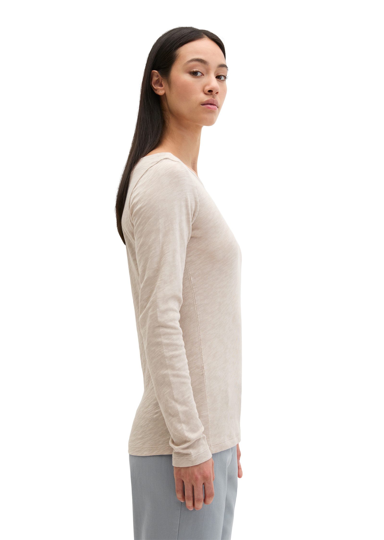 Marc O'Polo Langarmshirt aus Organic Cotton-Qualität