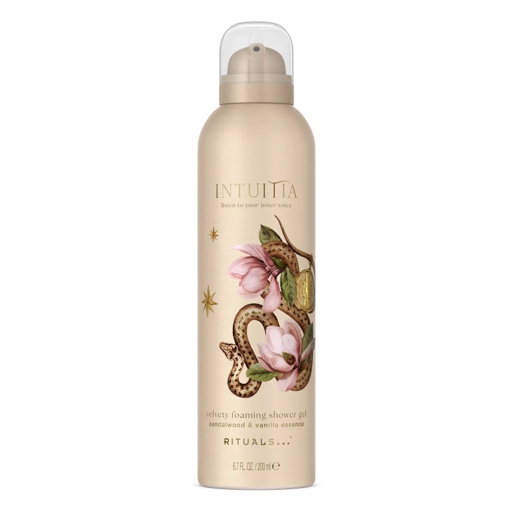 Rituals Duschgel Intuitia Duschgel – Velvety Foaming Shower Gel, 200 ml, 1-tlg., Sinnlichern, würzig-floraler Duschschaum mit Vitamin E-Pflege