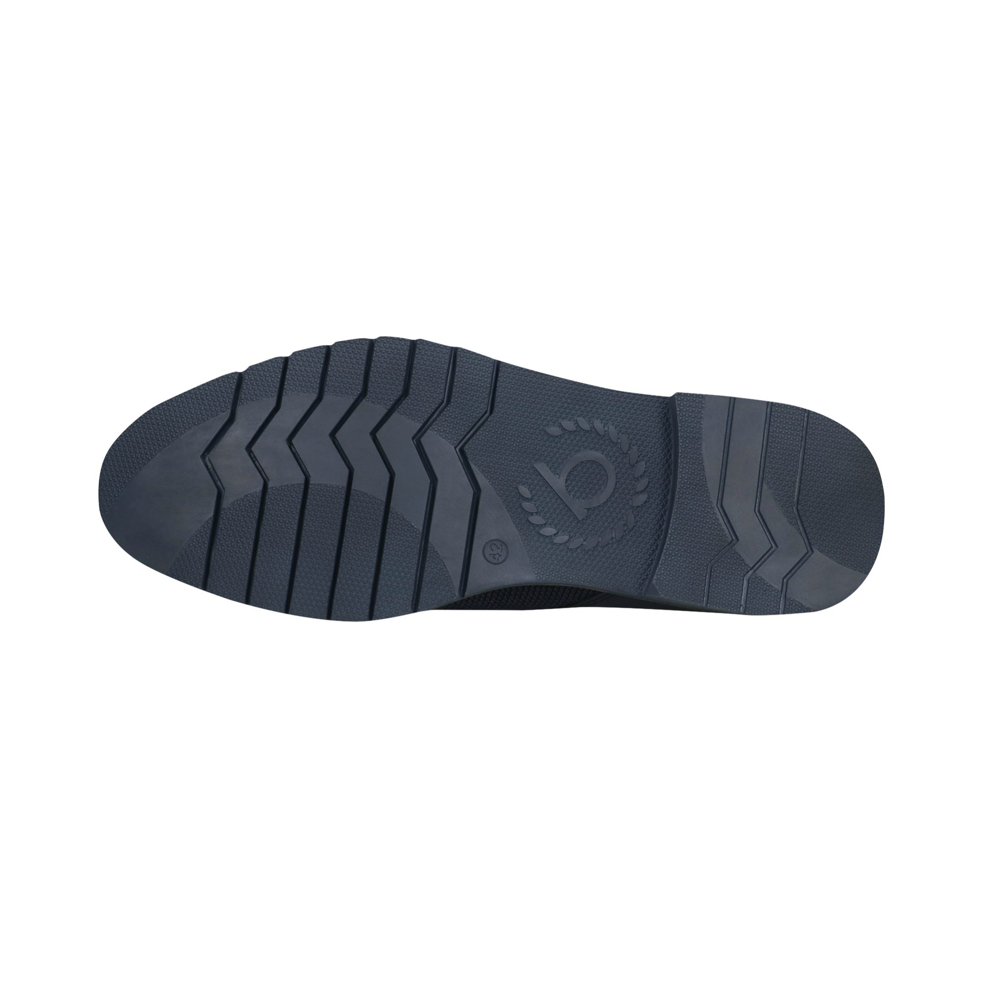 bugatti Schnürschuh Blockabsatz, Businessschuh, Abendschuh mit Logoprägung