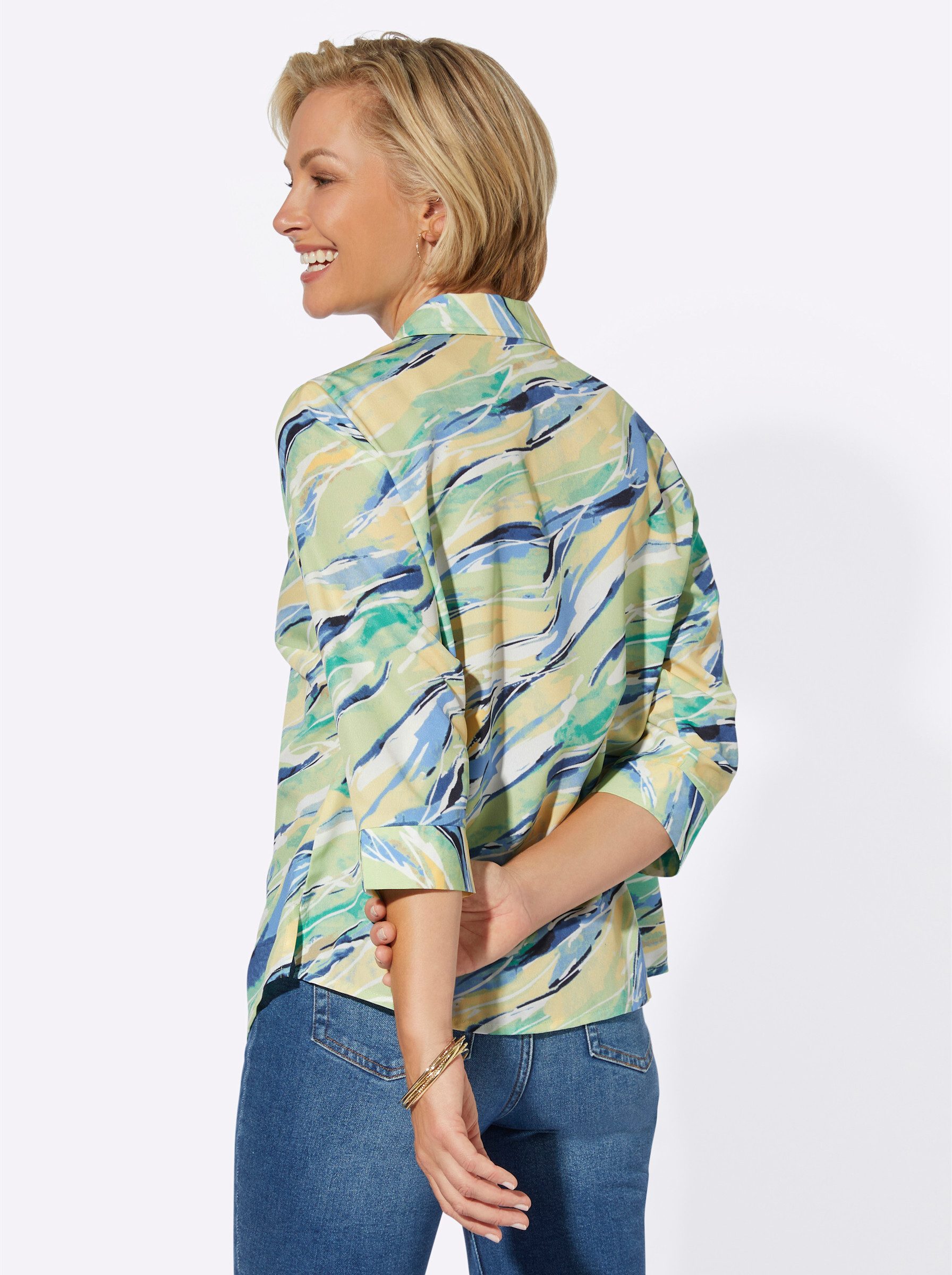 Witt Klassische Bluse Druckbluse . günstig online kaufen