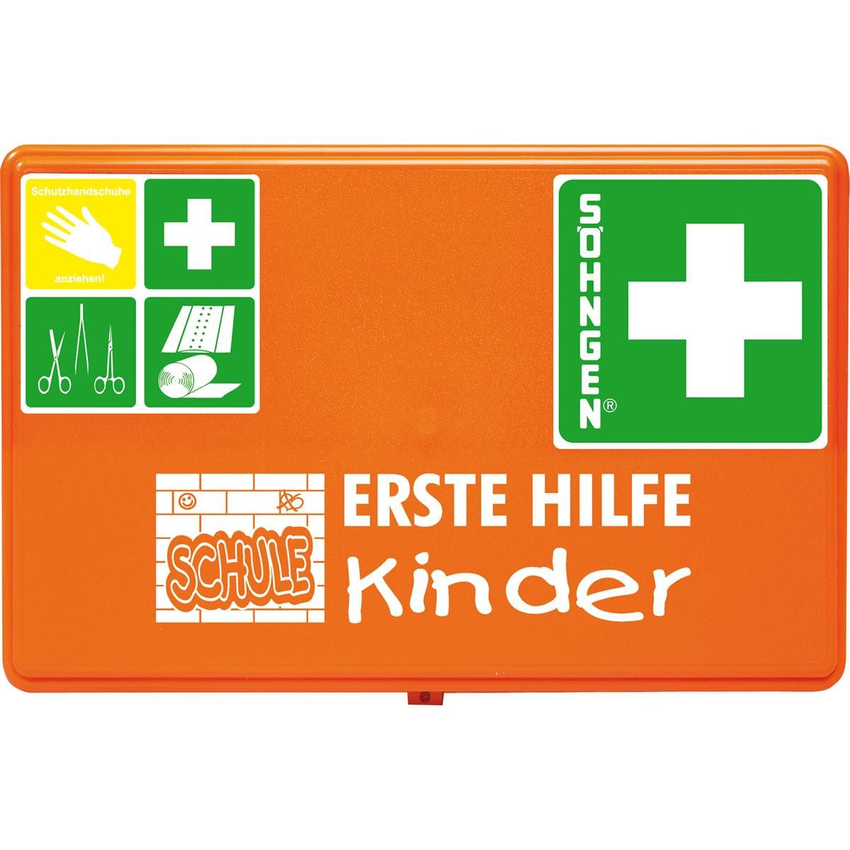 Söhngen Erste-Hilfe-Set SÖHNGEN Verbandkasten SCHULE 0350051 orange