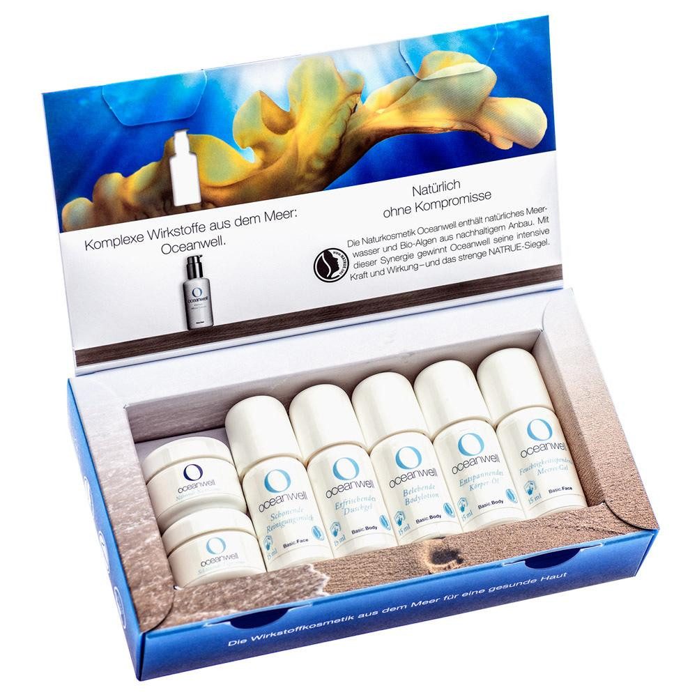 oceanwell Gesichtspflege Probier-Set, 70 ml