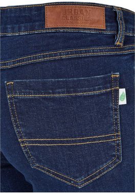 URBAN CLASSICS Bequeme Jeans Urban Classics Damen Ladies Organic Low Waist Flared Denim