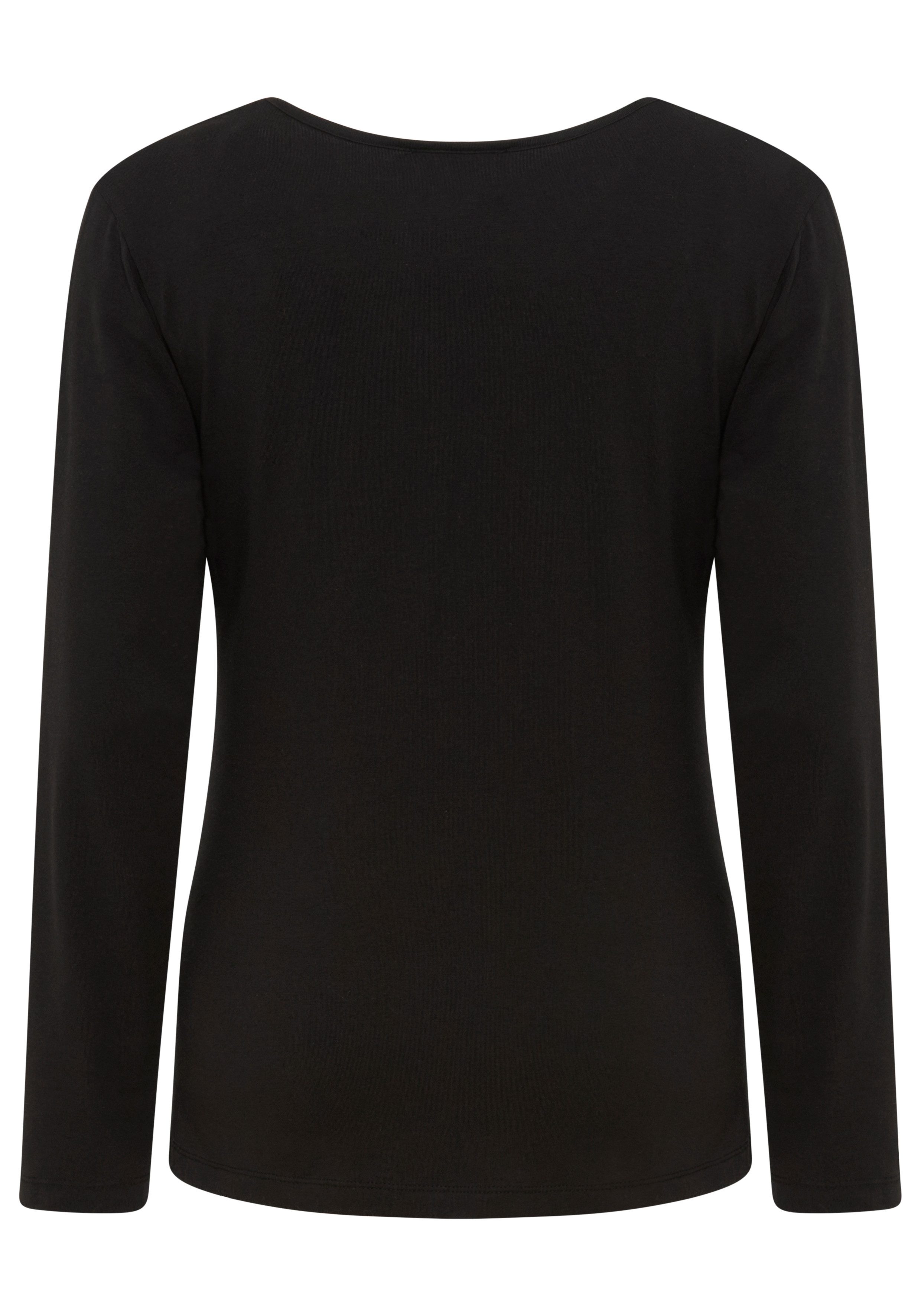 Nine-month maternity/nursing shirt with practical neckline. Maternity shirt for pregnancy and breastfeeding.