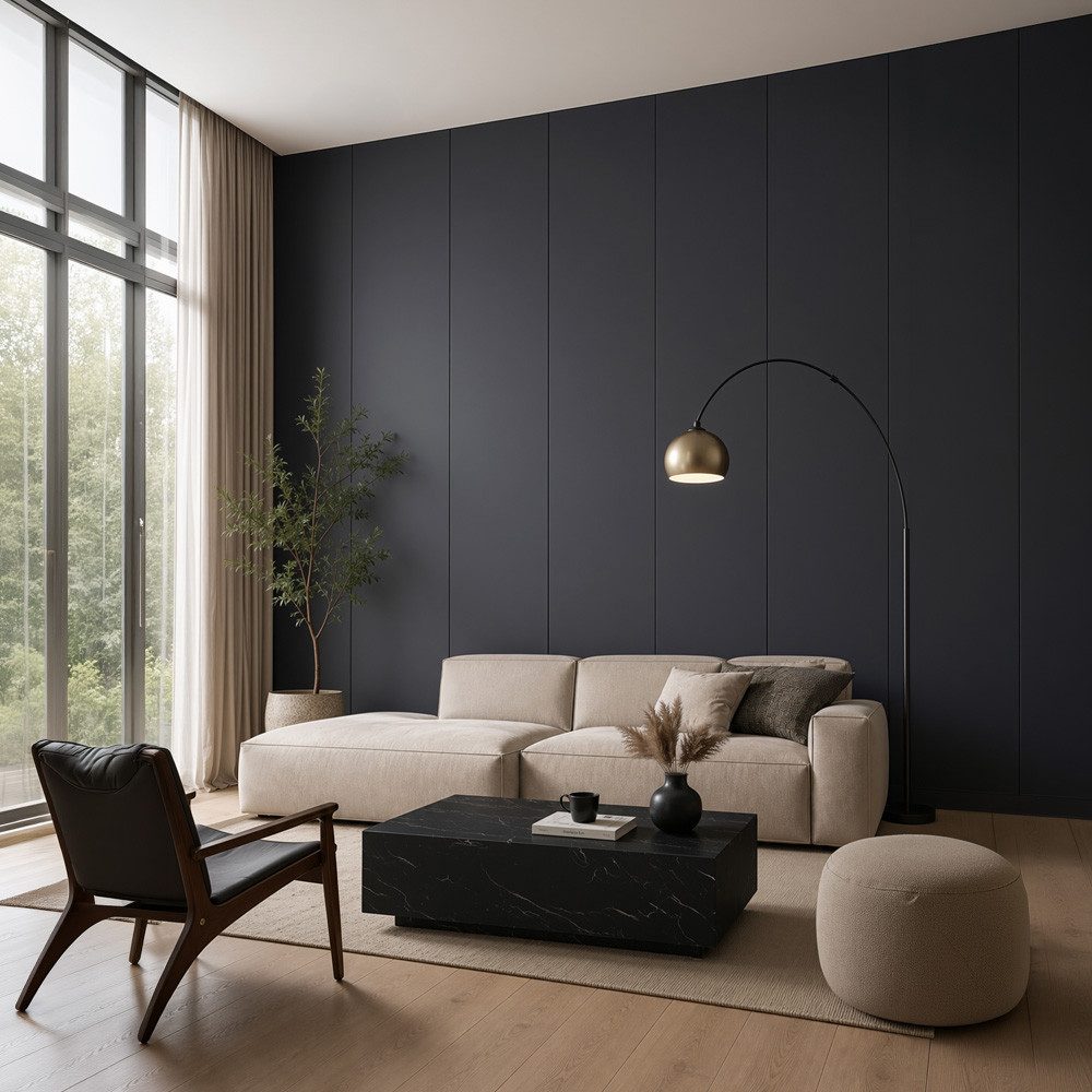 HOME DELUXE Wandpaneel VENOM, BxL: 40x120 cm, (4-tlg) Schnelle Montage, Wandverkleidung, Feuchtraumpaneele