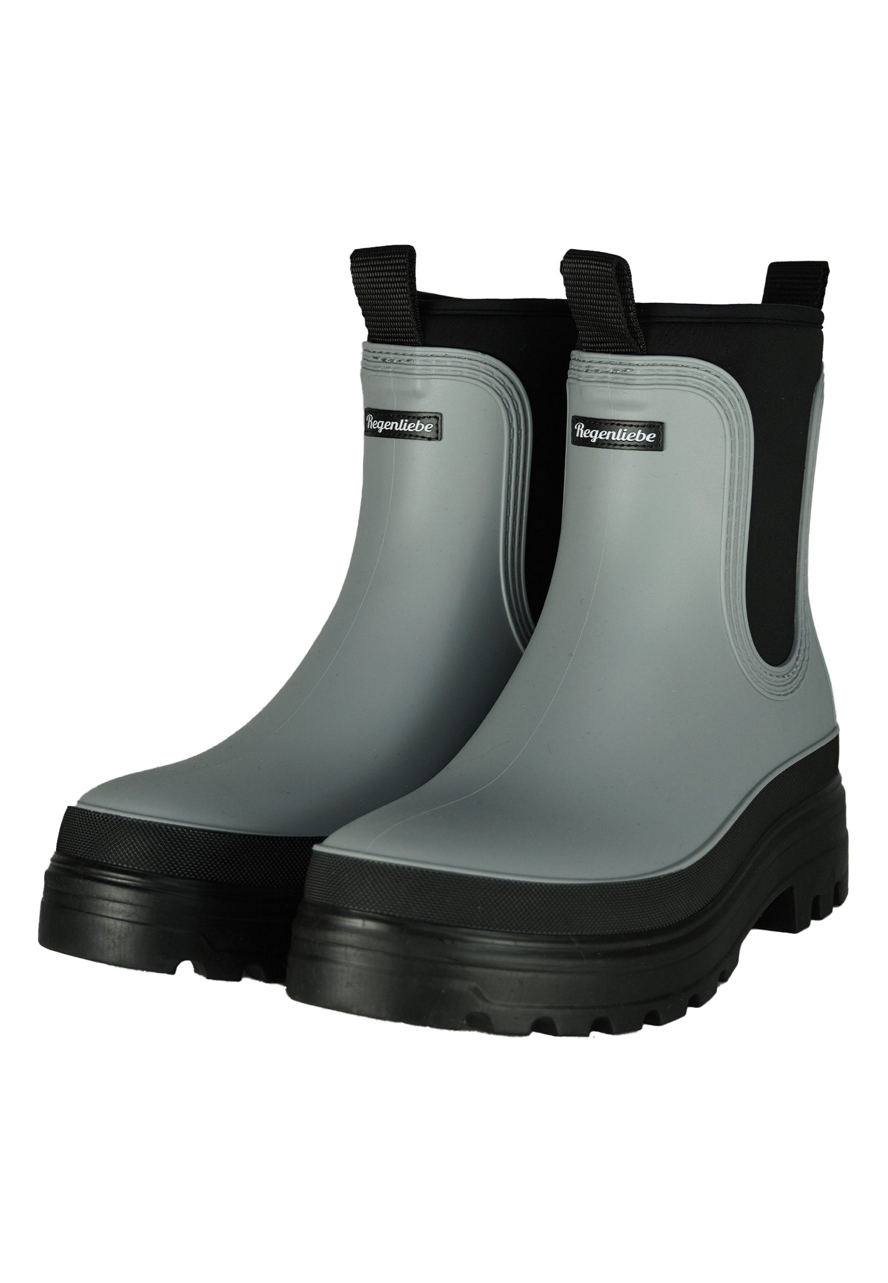 Regenliebe Short Story Gummistiefel angenehme und leicht wärmende Stiefelsocken
