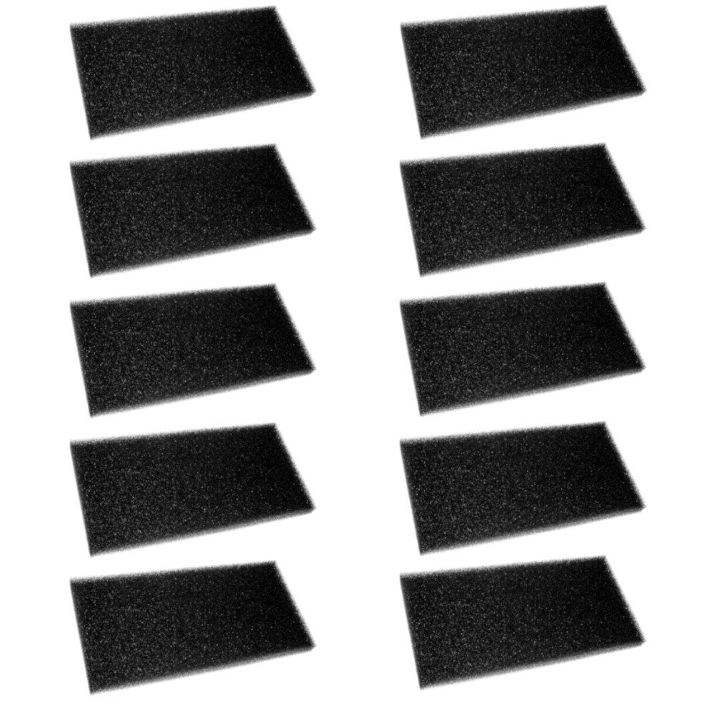 Trade-Shop Ersatzfilter Schwammfilter 10x passend für Pelgrim Sibir Upo Wäschetrockner, Zubehör für Panasonic, Gorenje, Asko Cylinda, Hisense, Pelgrim, Sibir, Upo etc., Schaumfilter / Wäschetrockner / Wärmetrockner / Wärmepumpentrockner