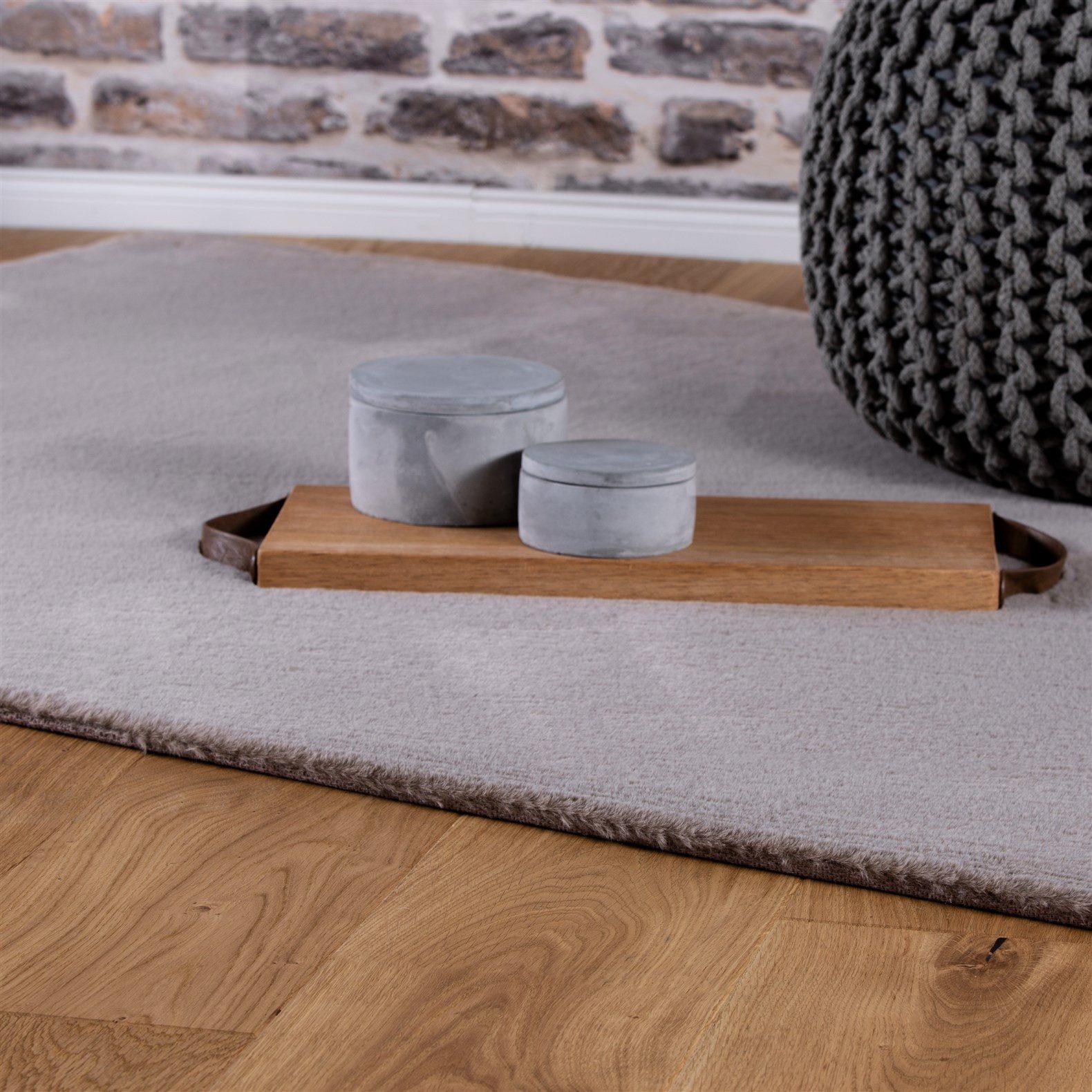 Kayoom Teppich Chaplin 545, rechteckig, Höhe: 22 mm, Kurzflor, Modernes Muster, Uni, Fußbodenheizungsgeeignet, Wohnzimmer