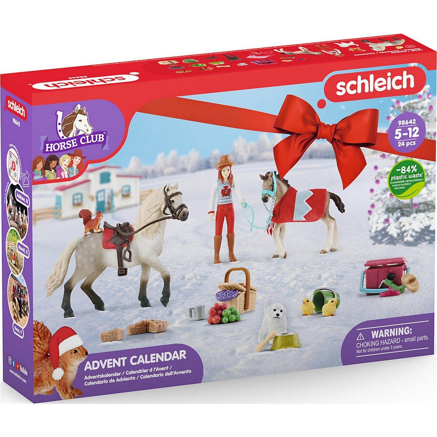 Schleich® Spielzeug-Adventskalender 98642 Adventskalender Horse Club günstig online kaufen