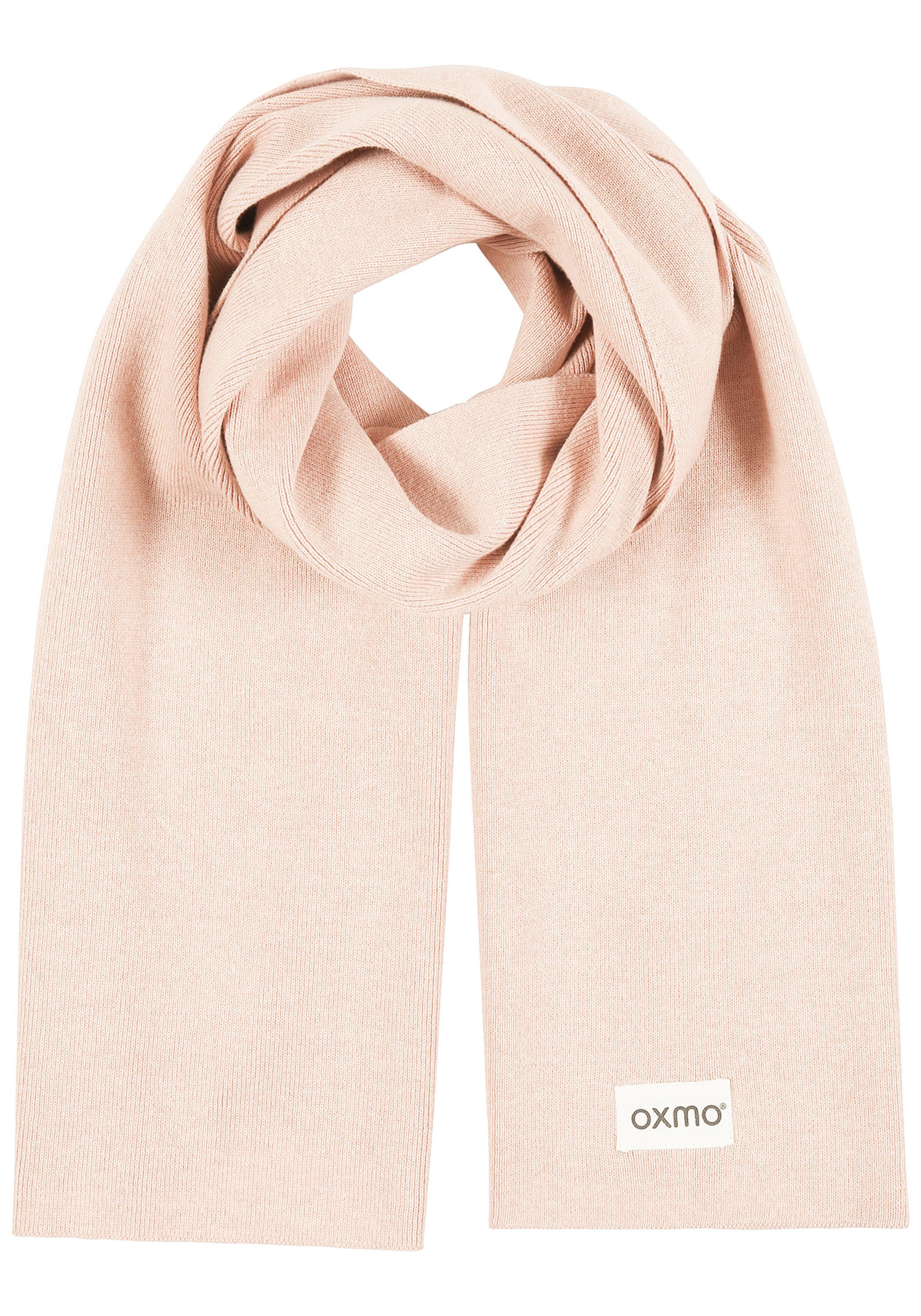 OXMO Strickschal OXBiggi, Schal aus 100% Baumwolle