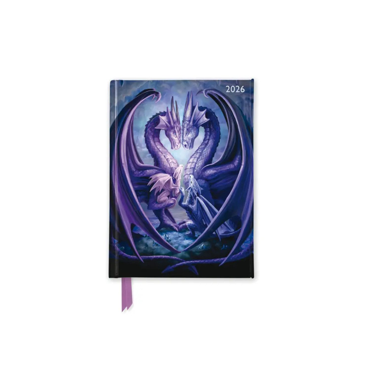 Kunstkalender Anne Stokes - Aufzucht von Drachen - Taschenkalender 2026