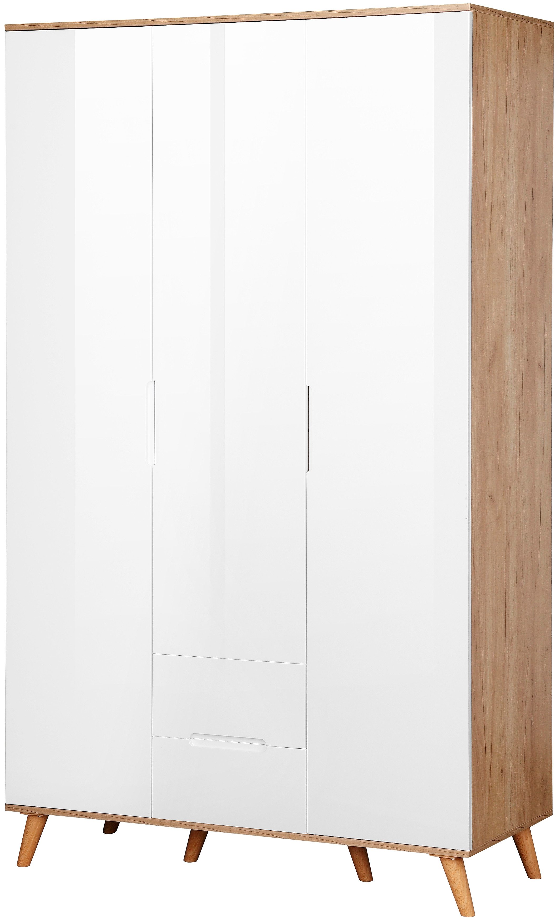 Kleiderschrank Lund Schlafzimmerschrank Bestseller im skandinavischem Design